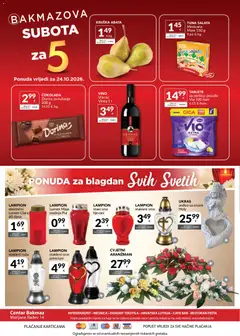 Bakmaz Katalog - Pregled kataloga iz trgovine Bakmaz, vrijedi od 21.10.2026 | Stranica: 8 | Proizvodi: Dorina, Vino, Vranac, Ruza