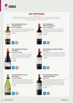 Preview of Booker Wholesale - Wine Guide valid from 12/08/2026 | Page: 44 | Products: Fruit, Wine, Pasta, Vanilla