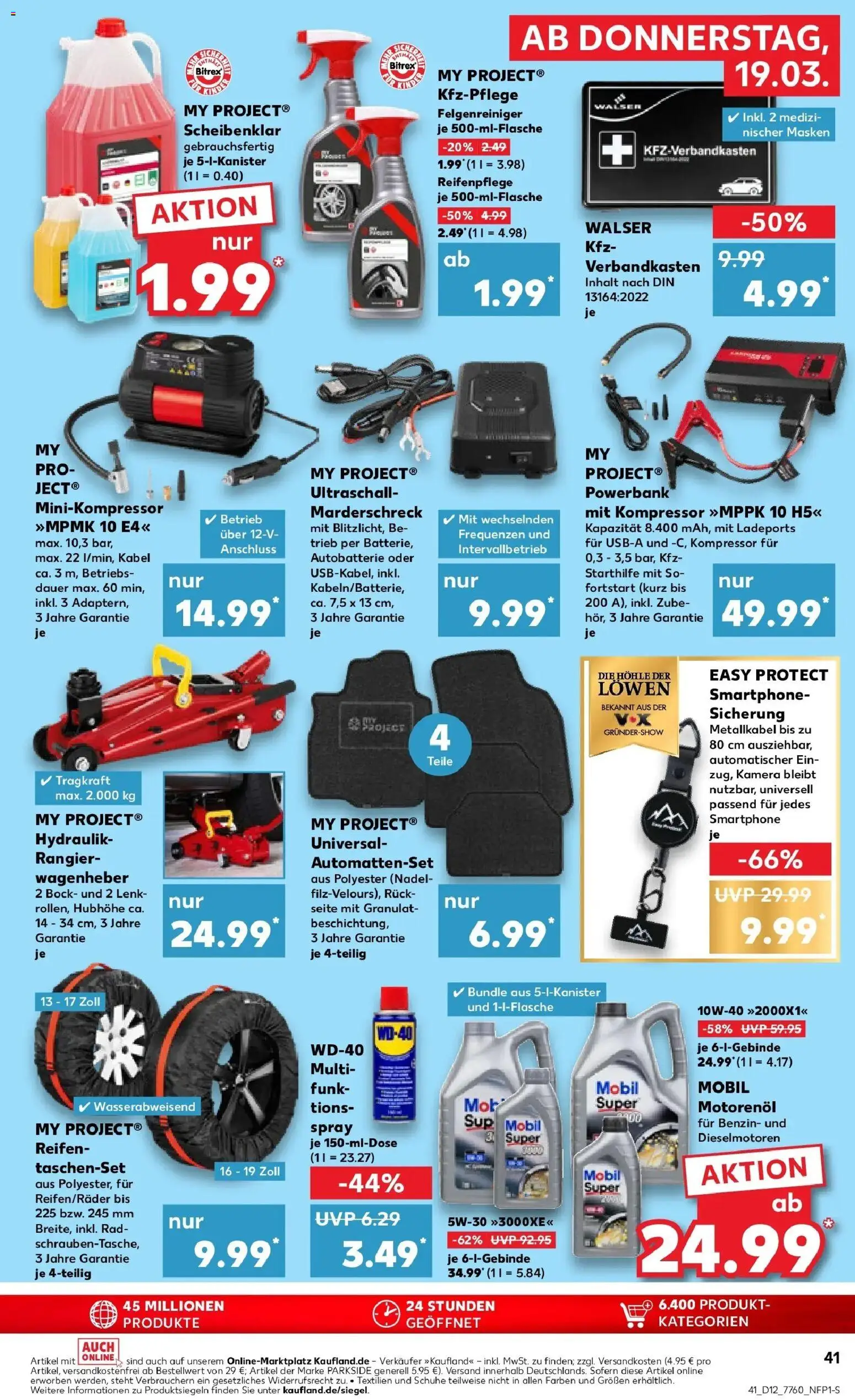 Kaufland Prospekt Unterschleißheim	 – gültig ab 16.03.2026 | Seite: 53 | Produkte: Kamera, Kabel, Smartphone, Powerbank