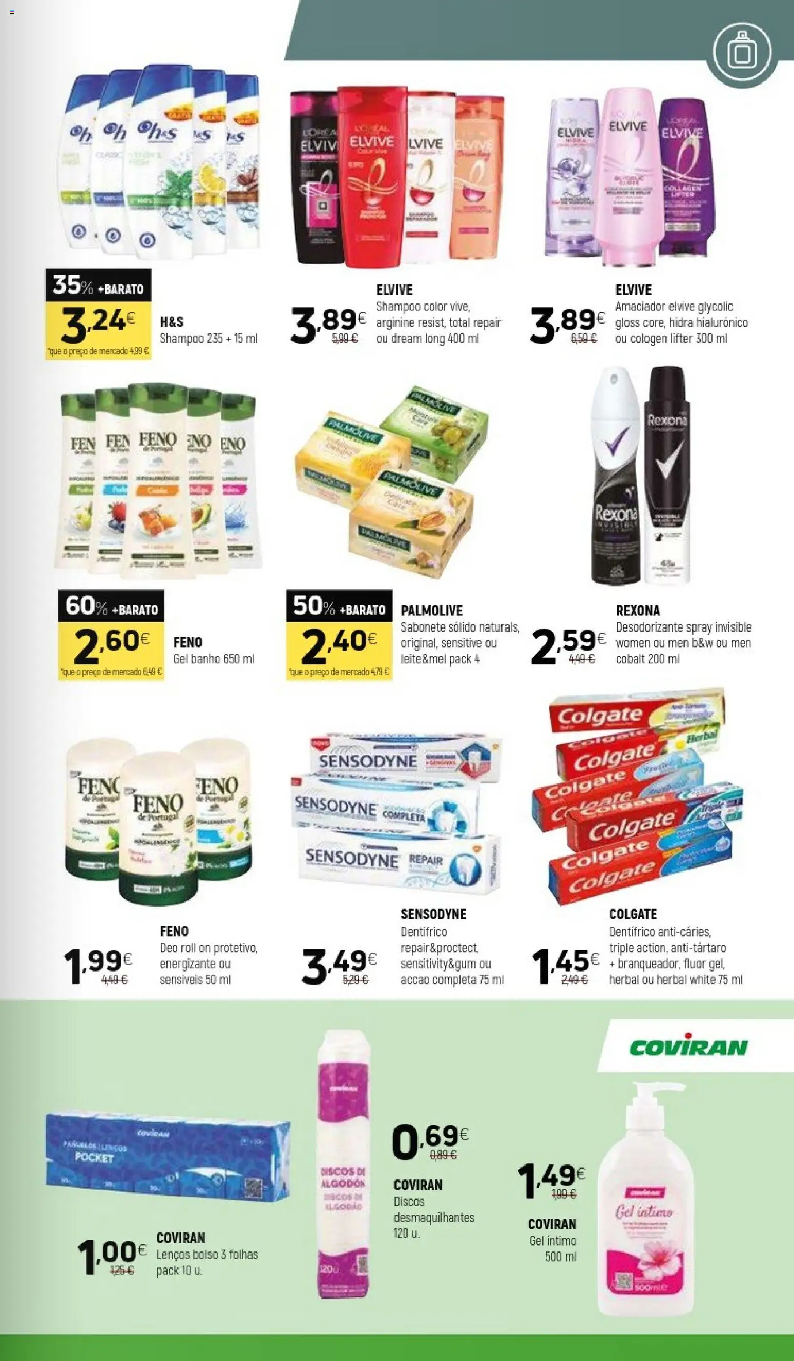 Coviran folheto │ válido de 05.05.2026 | Página: 17 | Produtos: Gloss, Desodorizante, Sabonete, Banho