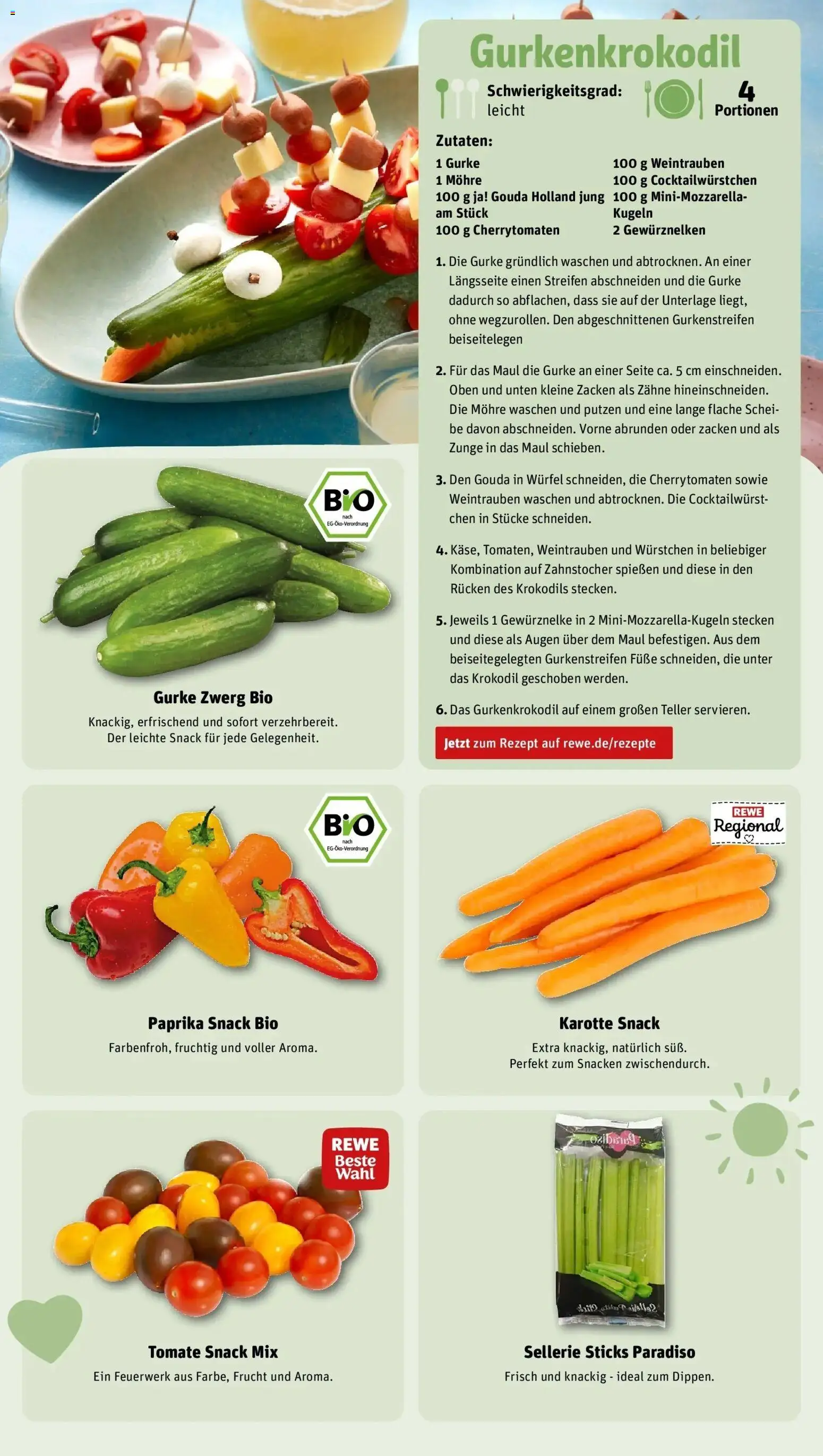 REWE Prospekt ab 31.08.2026 zum Blättern » Angebote | Seite: 9 | Produkte: Gouda, Paprika, Weintrauben, Karotte