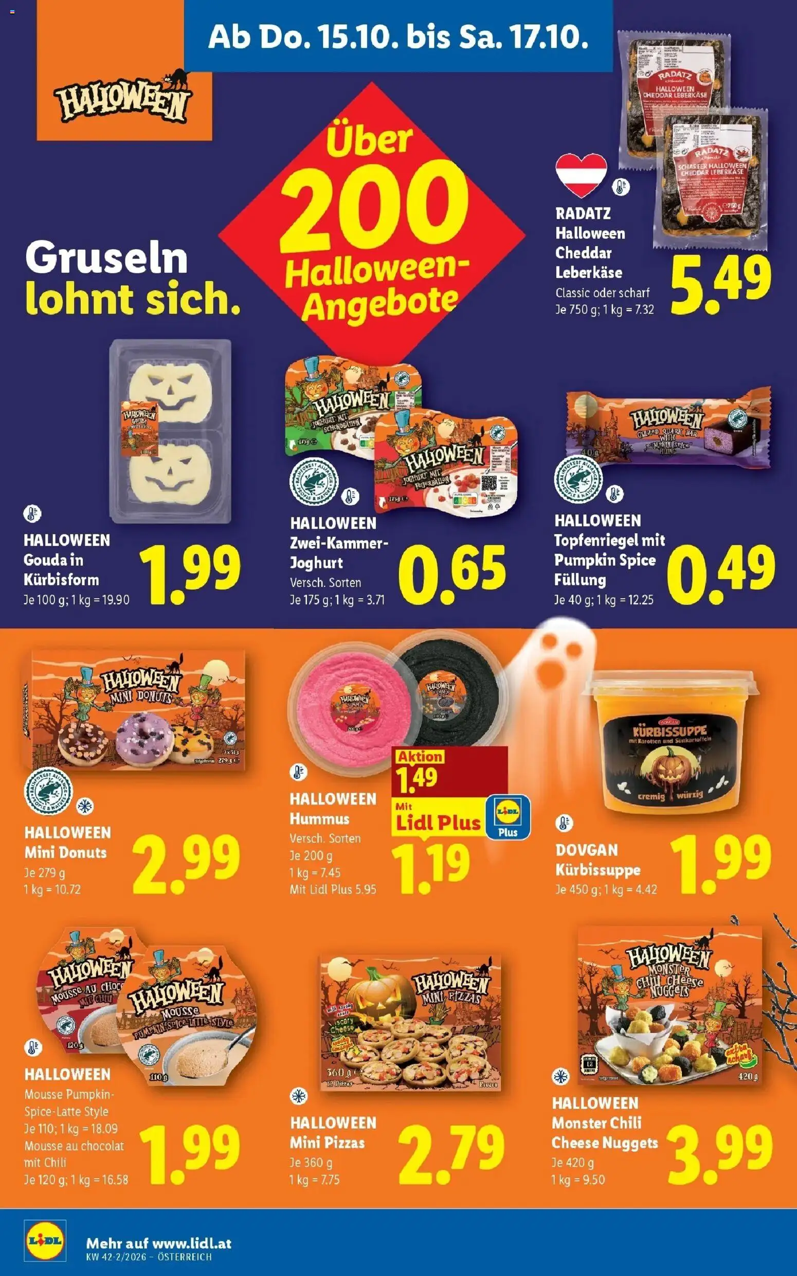 Lidl Flugblatt - Jenbach ab 11.10.2026 - Angebote ab donnerstag | Seite: 14 | Produkte: Chili, Joghurt