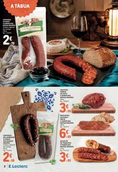 Pré-visualização E.Leclerc - Folheto da Nossa Marca válido de 01/08/2026 | Página: 2 | Produtos: Tábua, Salpicão