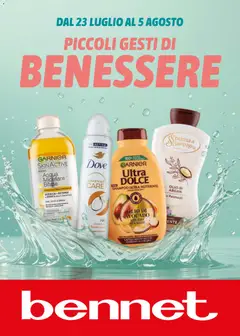 Anteprima del volantino bennet volantino Benessere valido a partire dal 23/07/2026