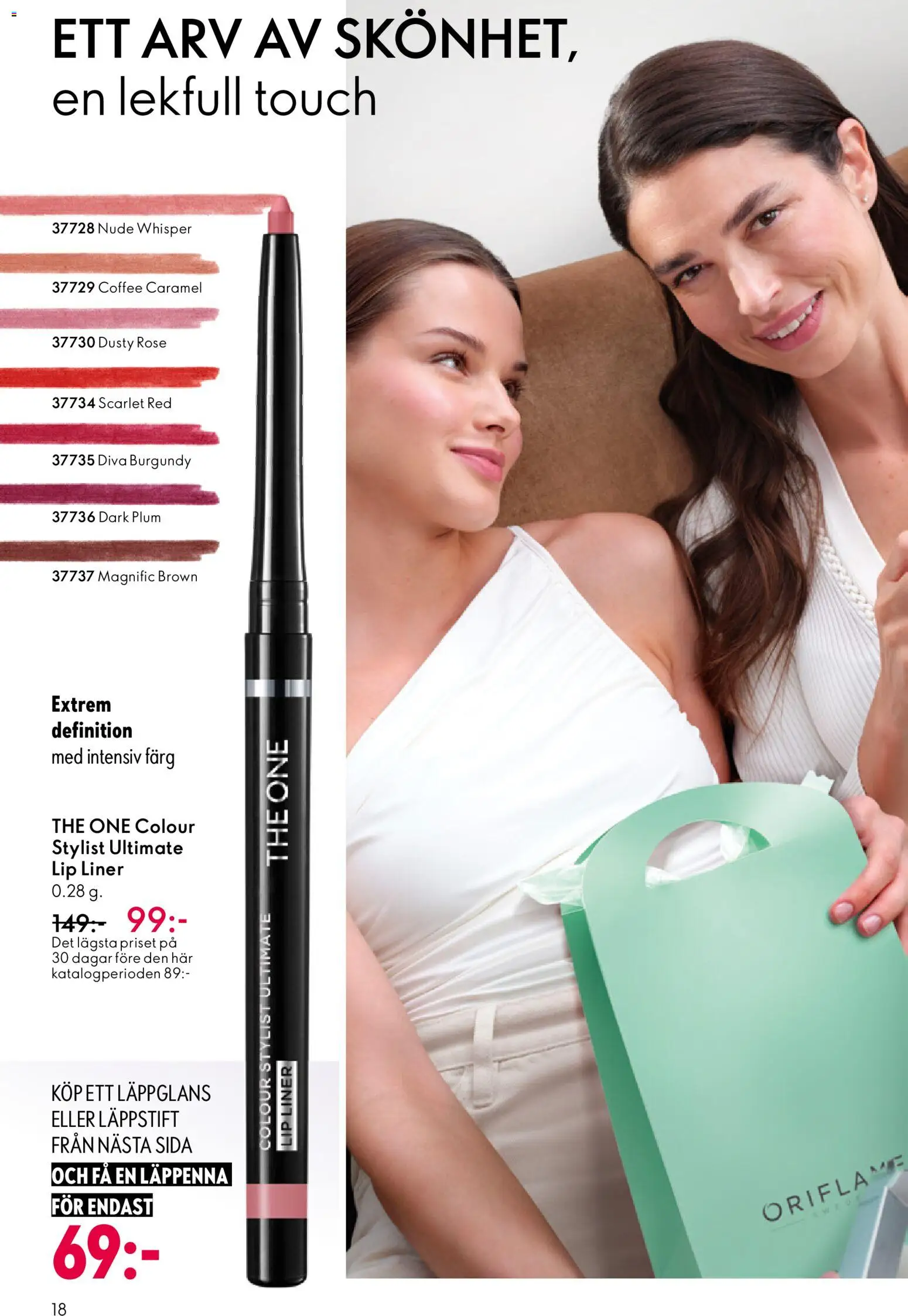 Oriflame reklamblad aktuell från 13.05.2026 | Sida: 18