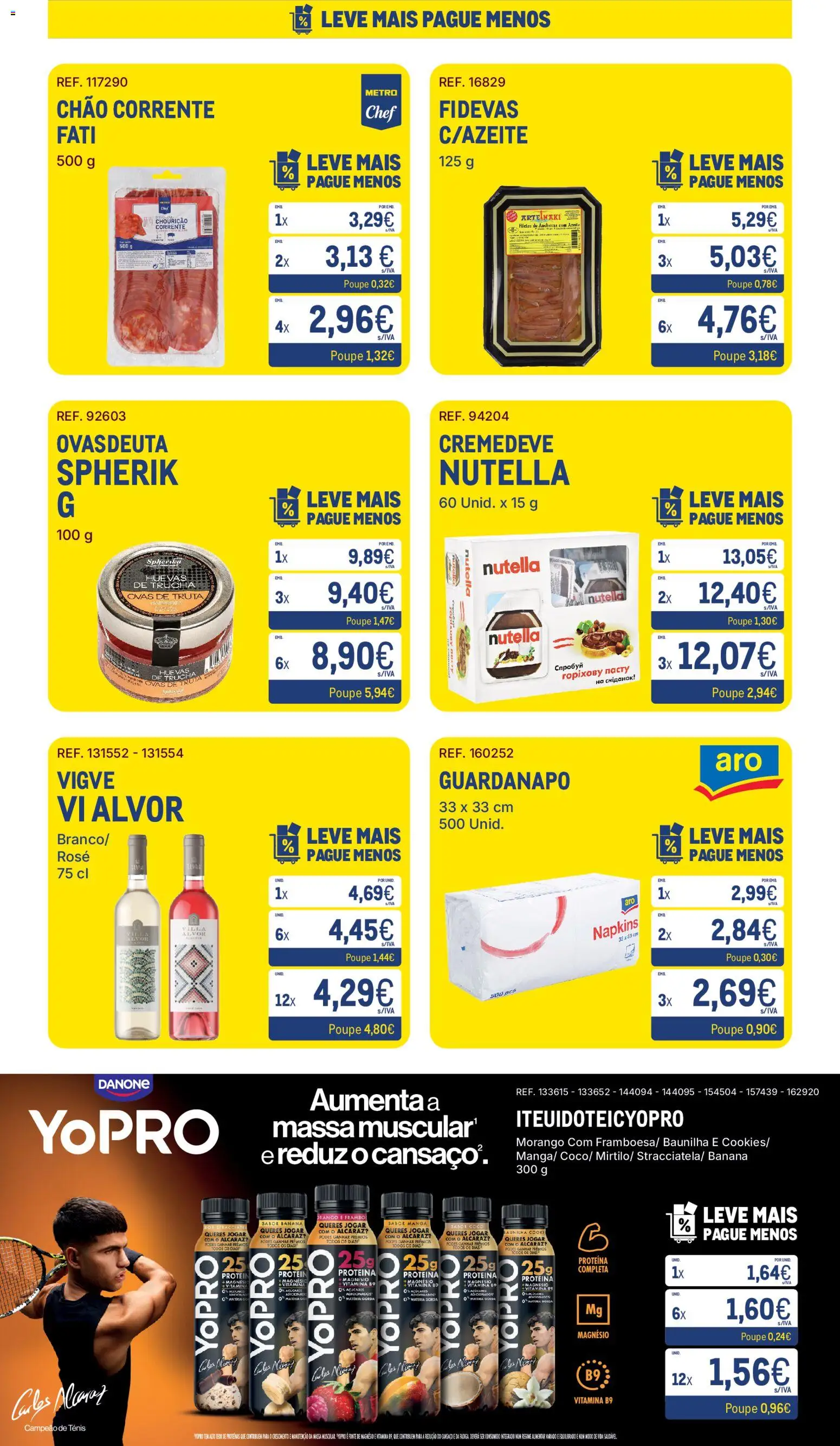 Makro folheto │ válido de 18/08/2026 | Página: 7 | Produtos: Baunilha, Anchovas, Massa, Proteina