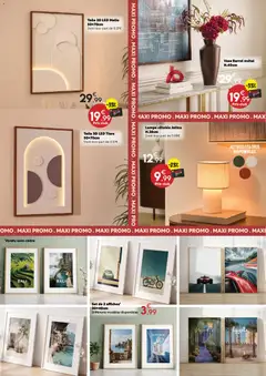 Maxi Bazar - Prévisualisation de Maxi Bazar catalogue valide à partir de 03/08/2026 | Page: 8 | Produits: Vase, Lampe, Cadre