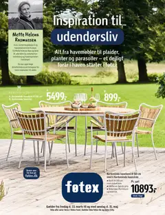 Føtex - Udendørs liv gyldig fra 13.03.2026