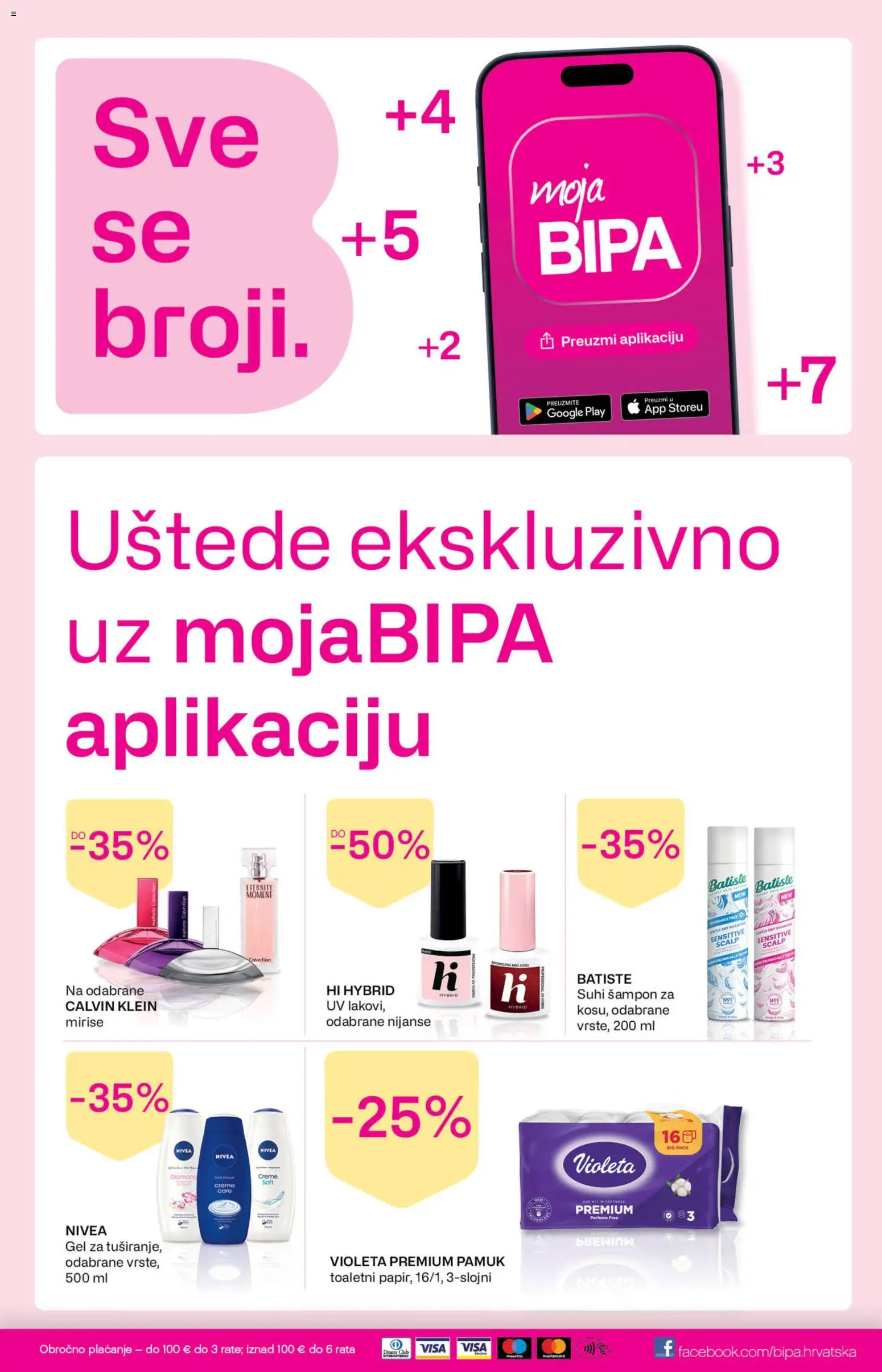 Bipa katalog | vrijedi od 29.10.2026 | Stranica: 25 | Proizvodi: Šampon, Gel za tuširanje, Nivea, Violeta