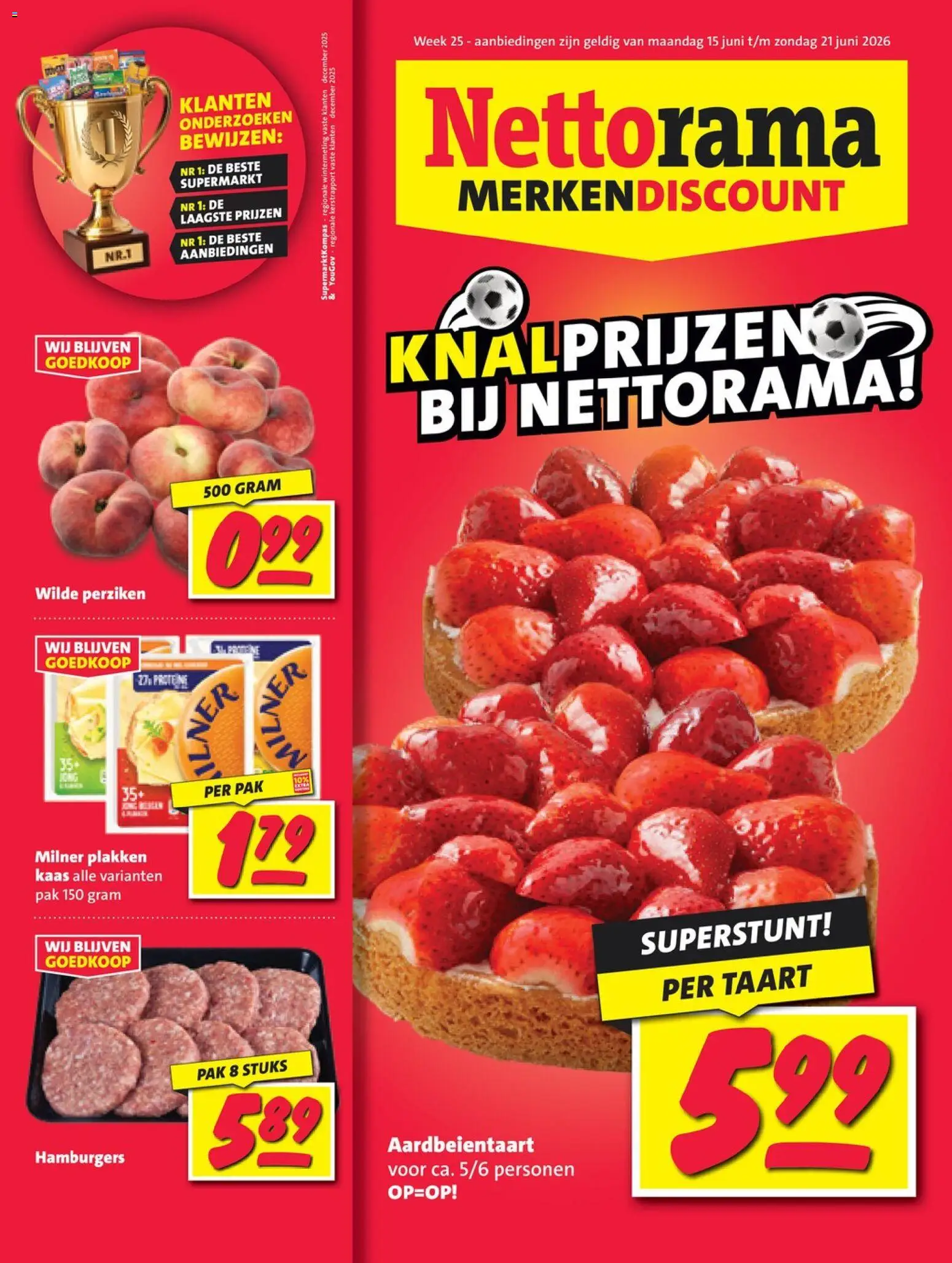 {H1} | Pagina: 1 | Producten: Taart, Kaas, Perziken