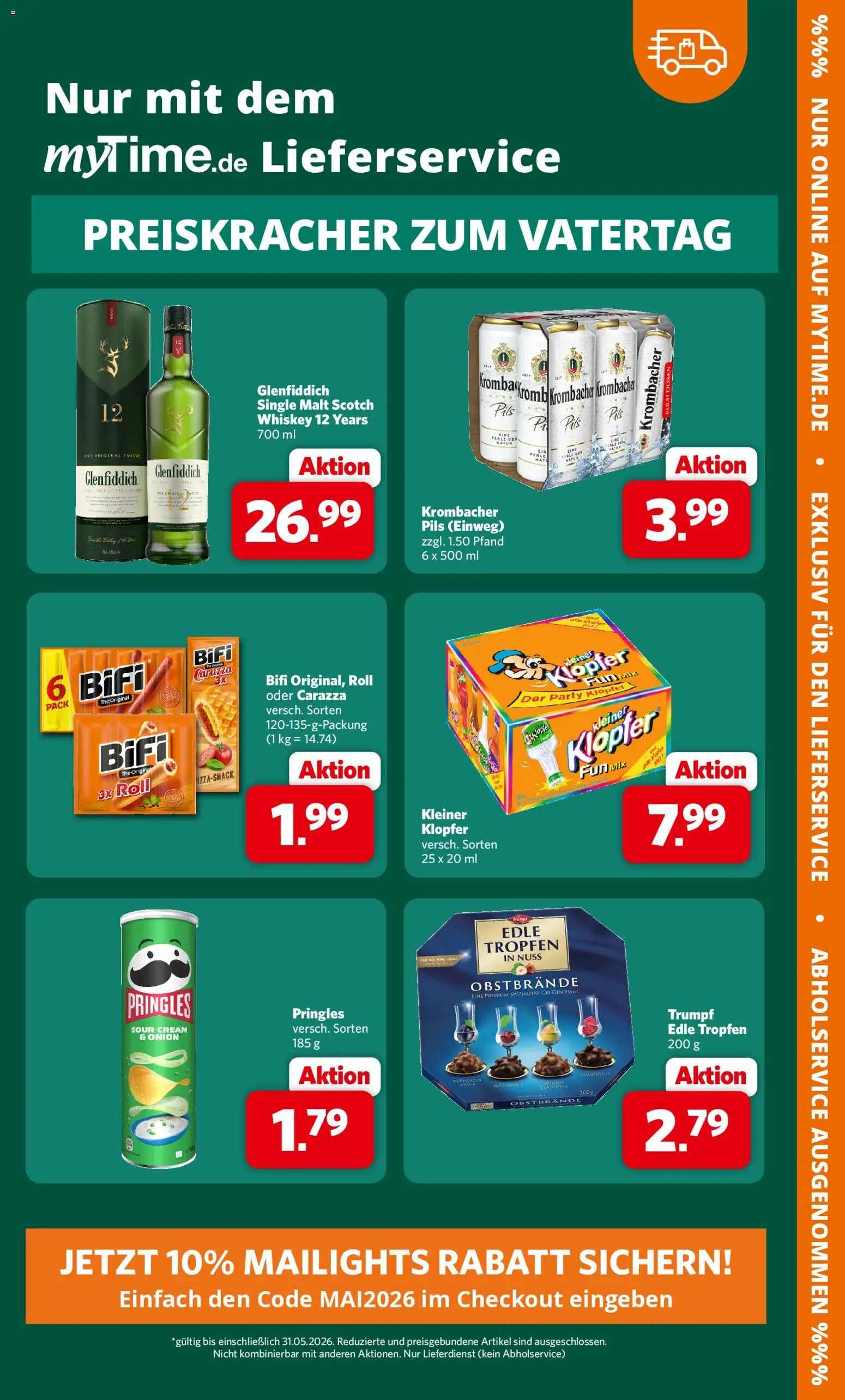 Famila Nordwest Prospekt 	 – gültig ab 04.05.2026 | Seite: 41 | Produkte: Bifi, Krombacher, Pringles, Whiskey
