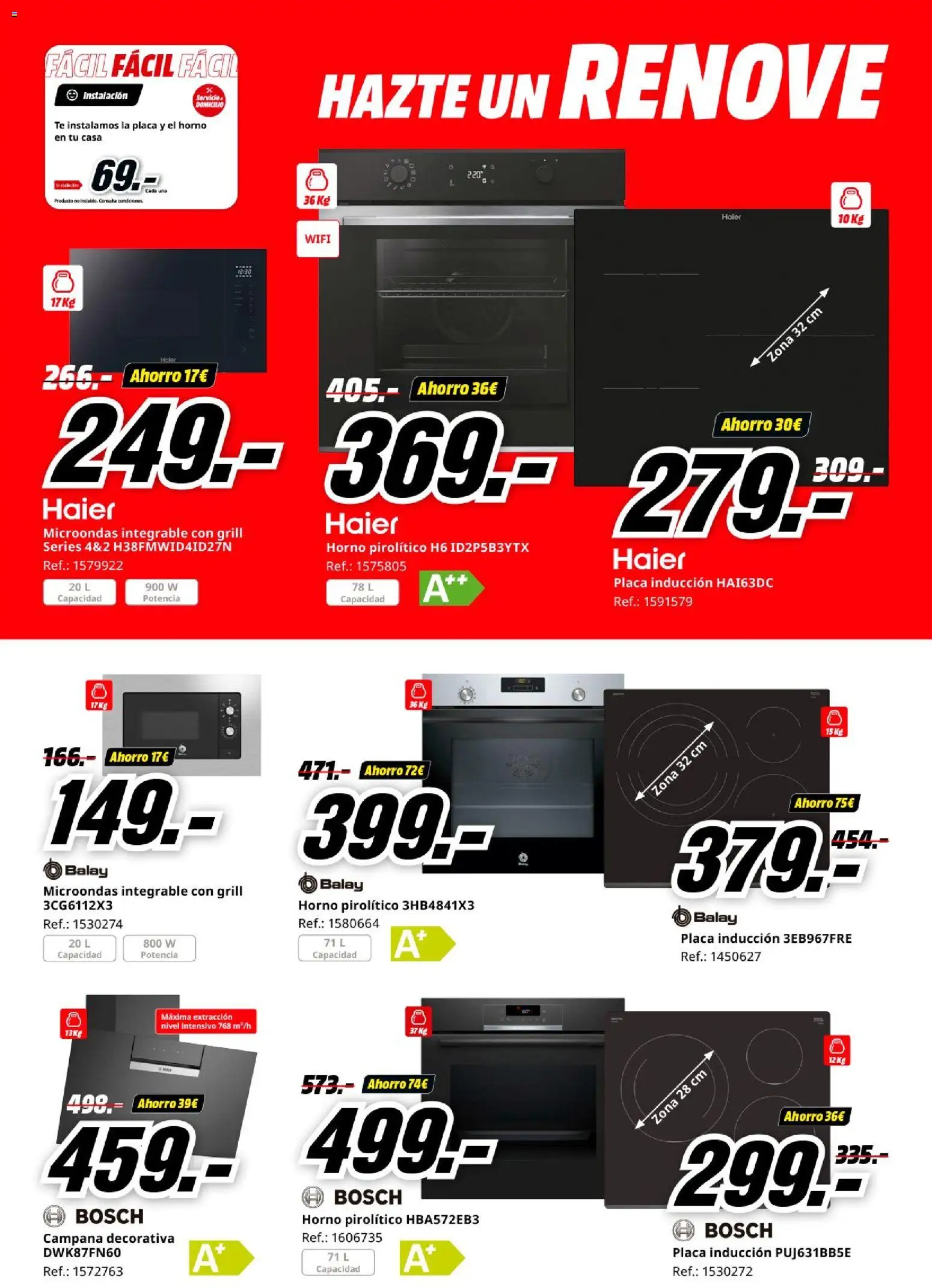 Media Markt folleto │ válido desde el 29.04.2026 | Página: 33 | Productos: El horno, Té, Horno