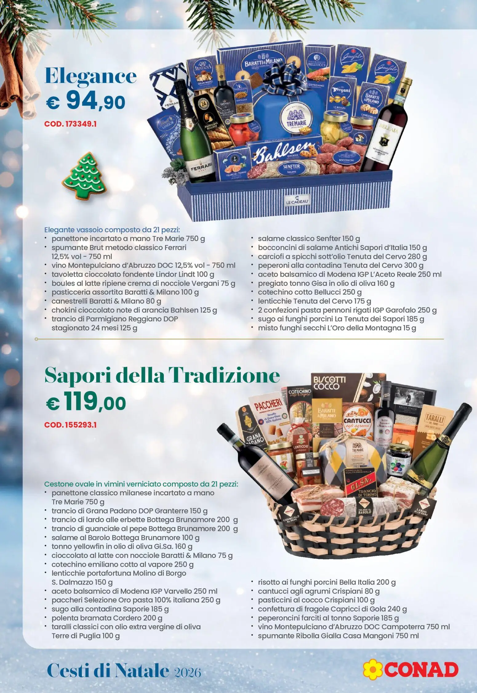 Volantino Conad del 26/10/2026 | Pagina: 22 | Prodotti: Peperoni, Lardo, Panettone, Parmigiano reggiano
