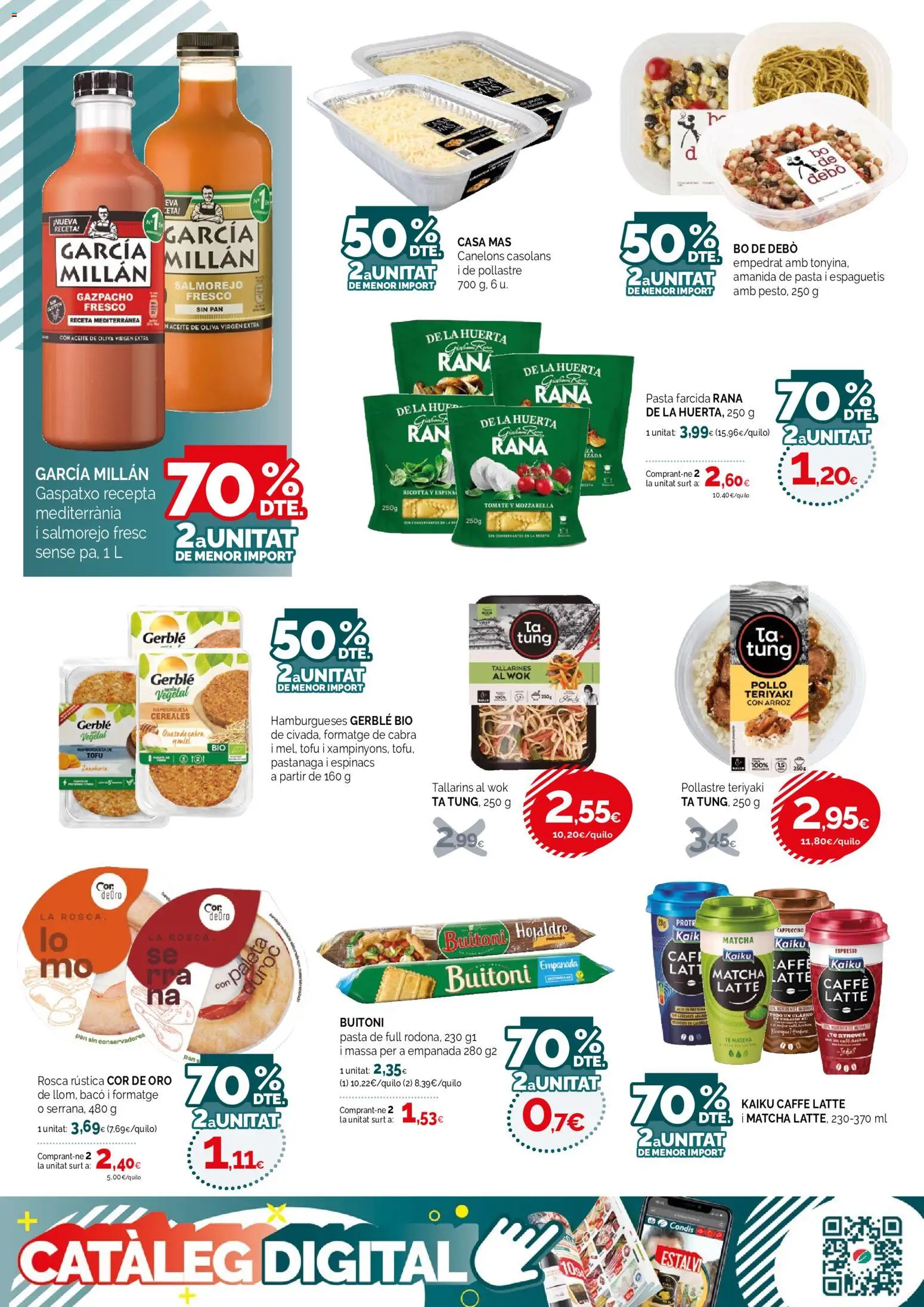 Condis folleto │ válido desde el 02/09/2026 | Página: 6 | Productos: Pan, Arroz, Pasta, Matcha