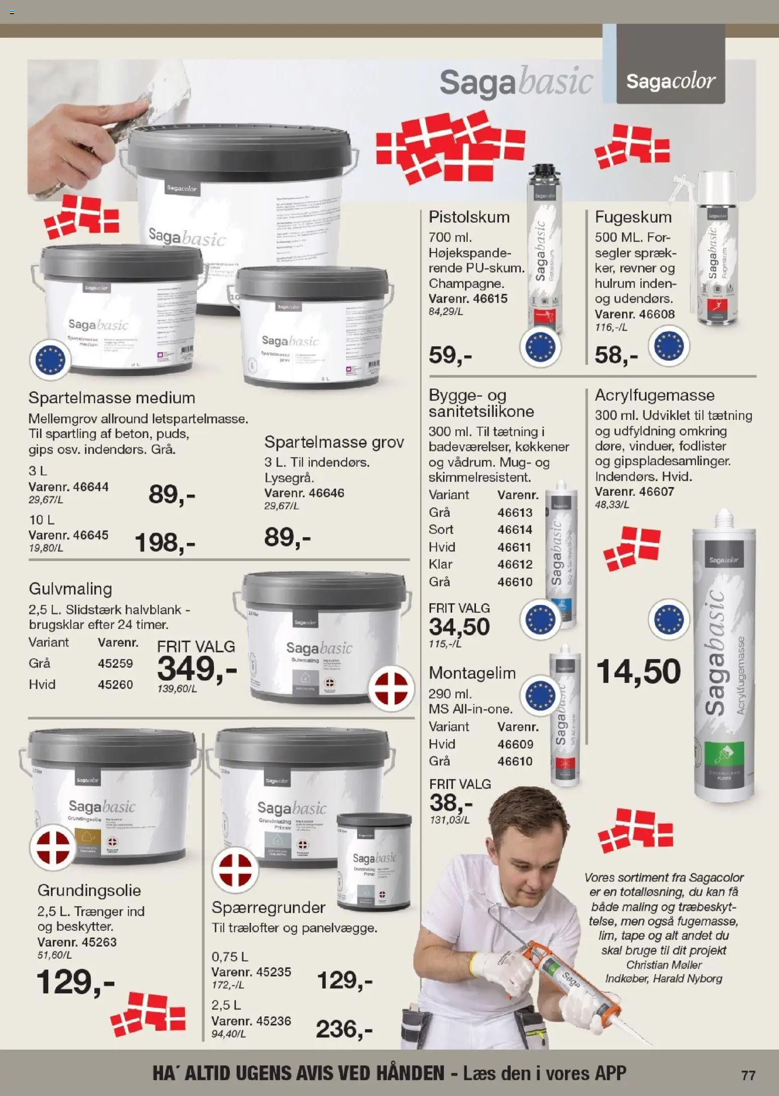 Harald Nyborg tilbudsavis – gyldig fra 21.05.2026 | Side: 85 | Produkter: Spartelmasse, Maling
