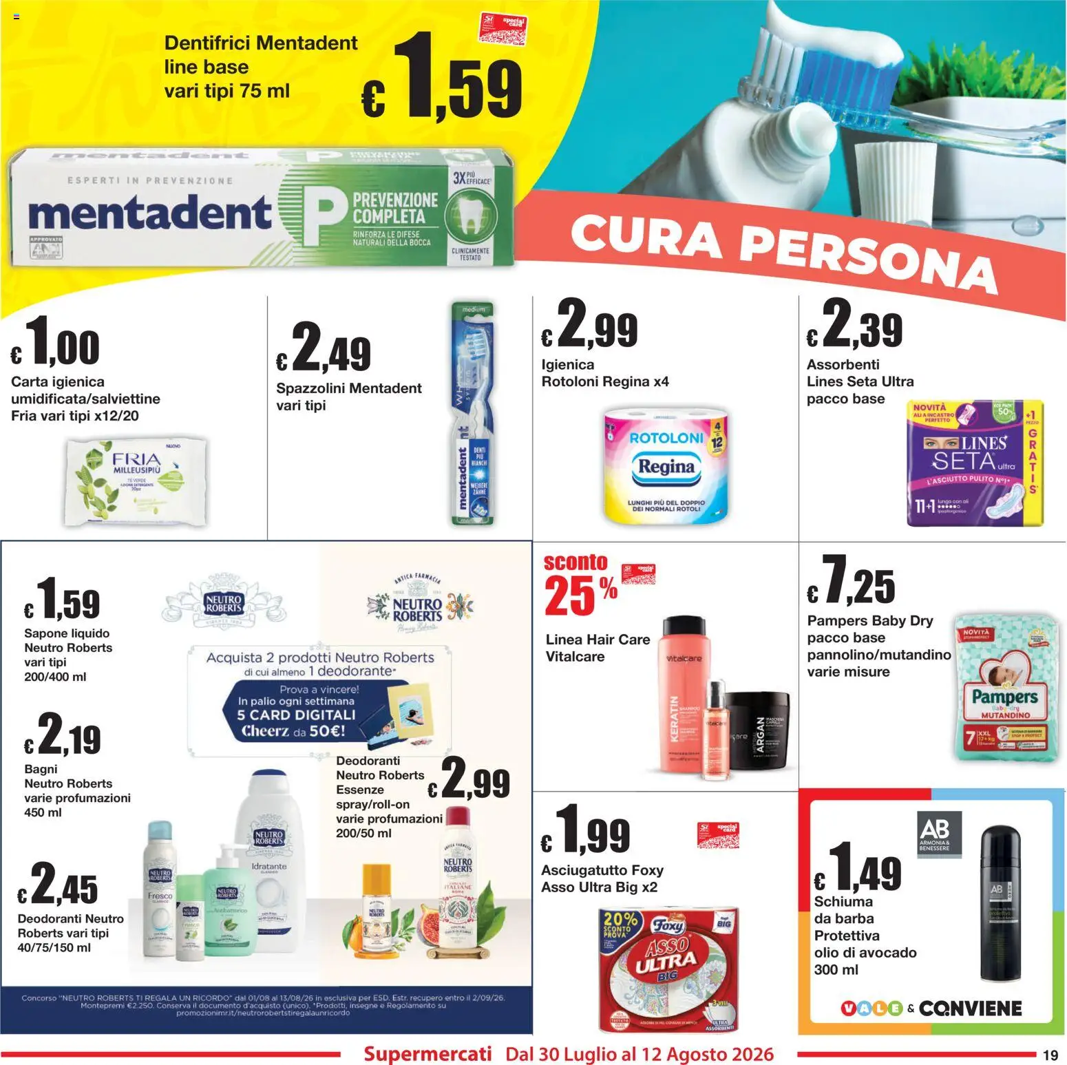 Volantino Sì con Te del 30/07/2026 | Pagina: 19 | Prodotti: Sapone, Detergente, Avocado, Asciugatutto