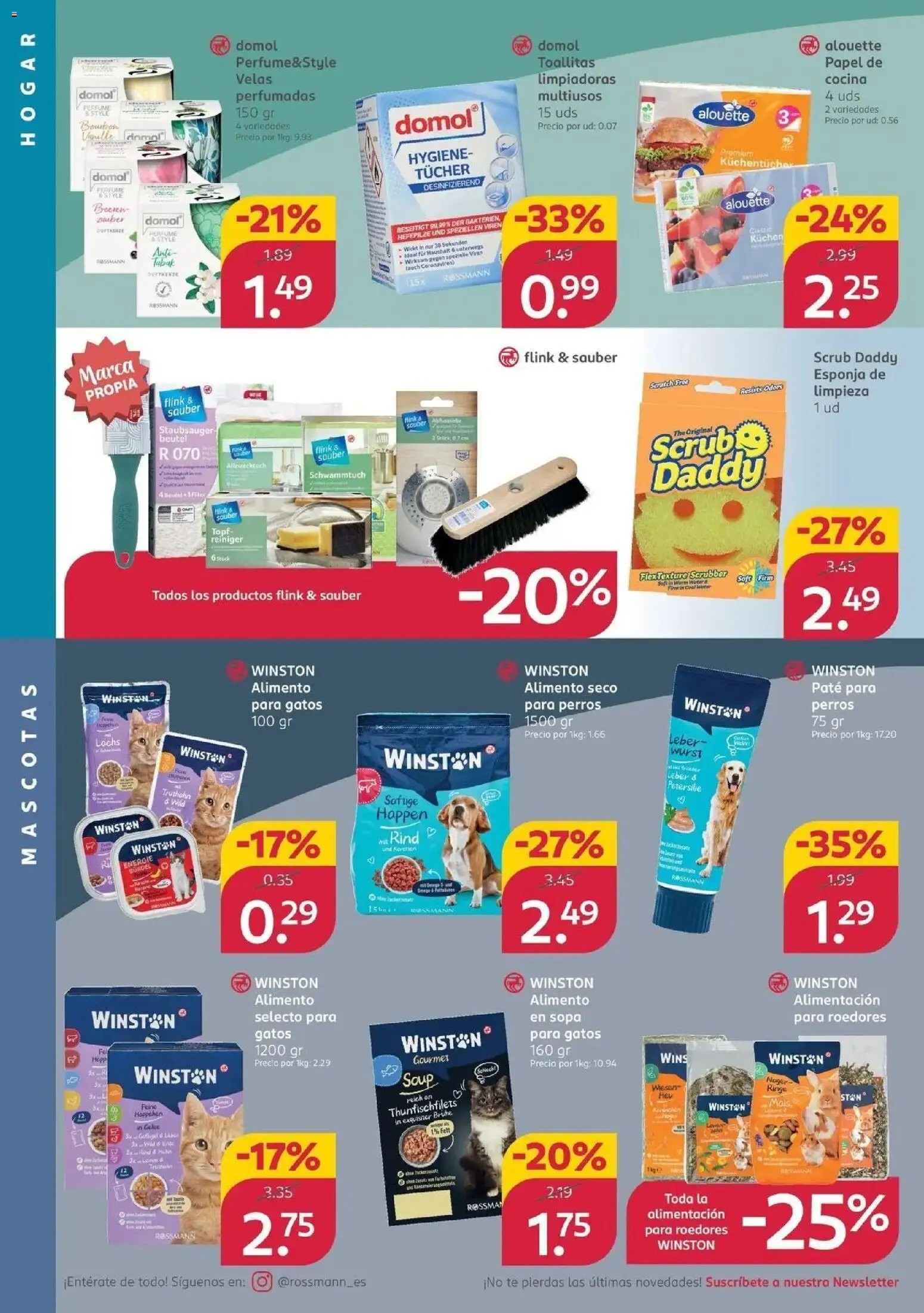 ROSSMANN folleto 19/10/2026 - 24/10/2026 | Página: 6 | Productos: Esponja, Paté, Té, Cocina