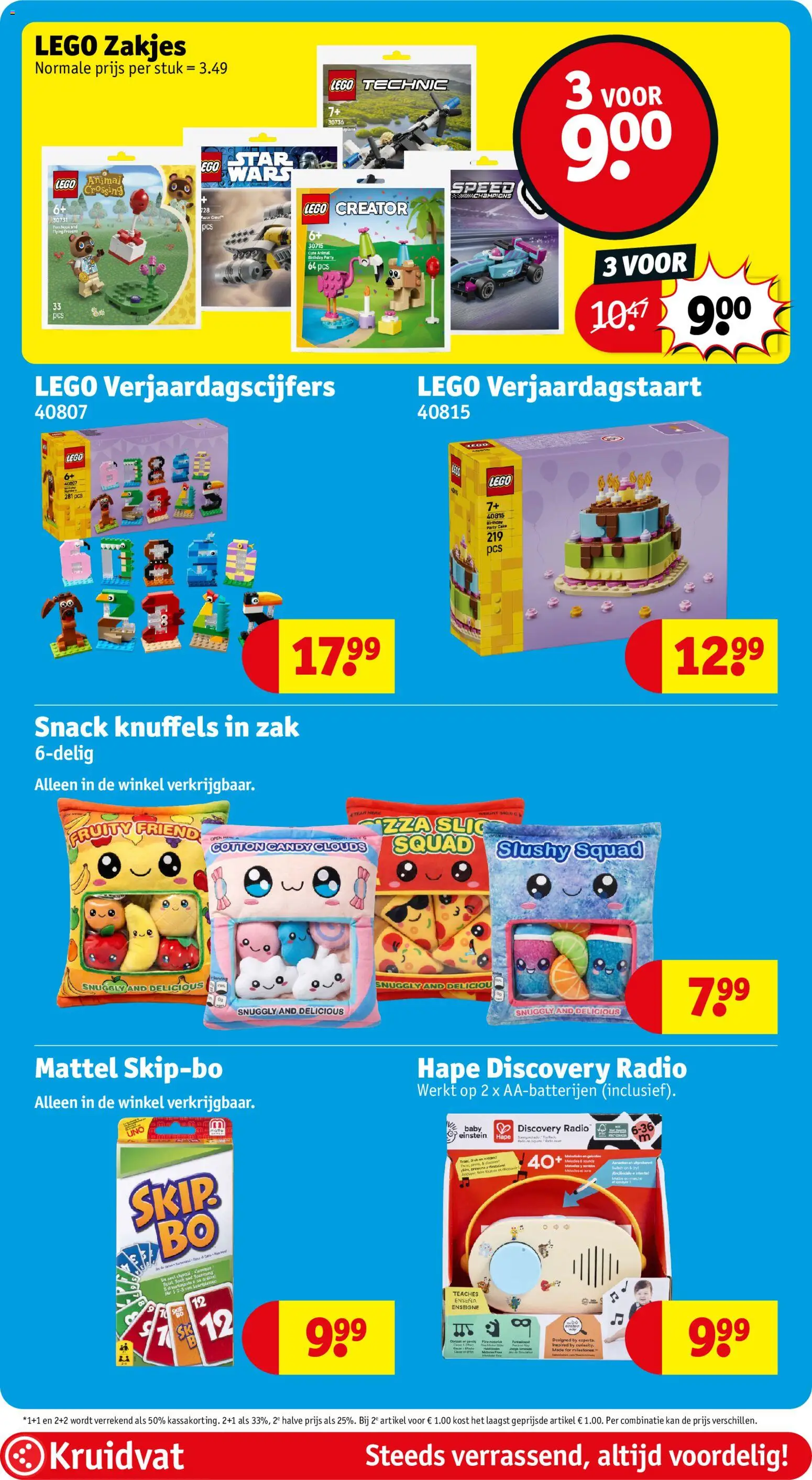 {H1} | Pagina: 52 | Producten: Zak, Cake, LEGO, Kan