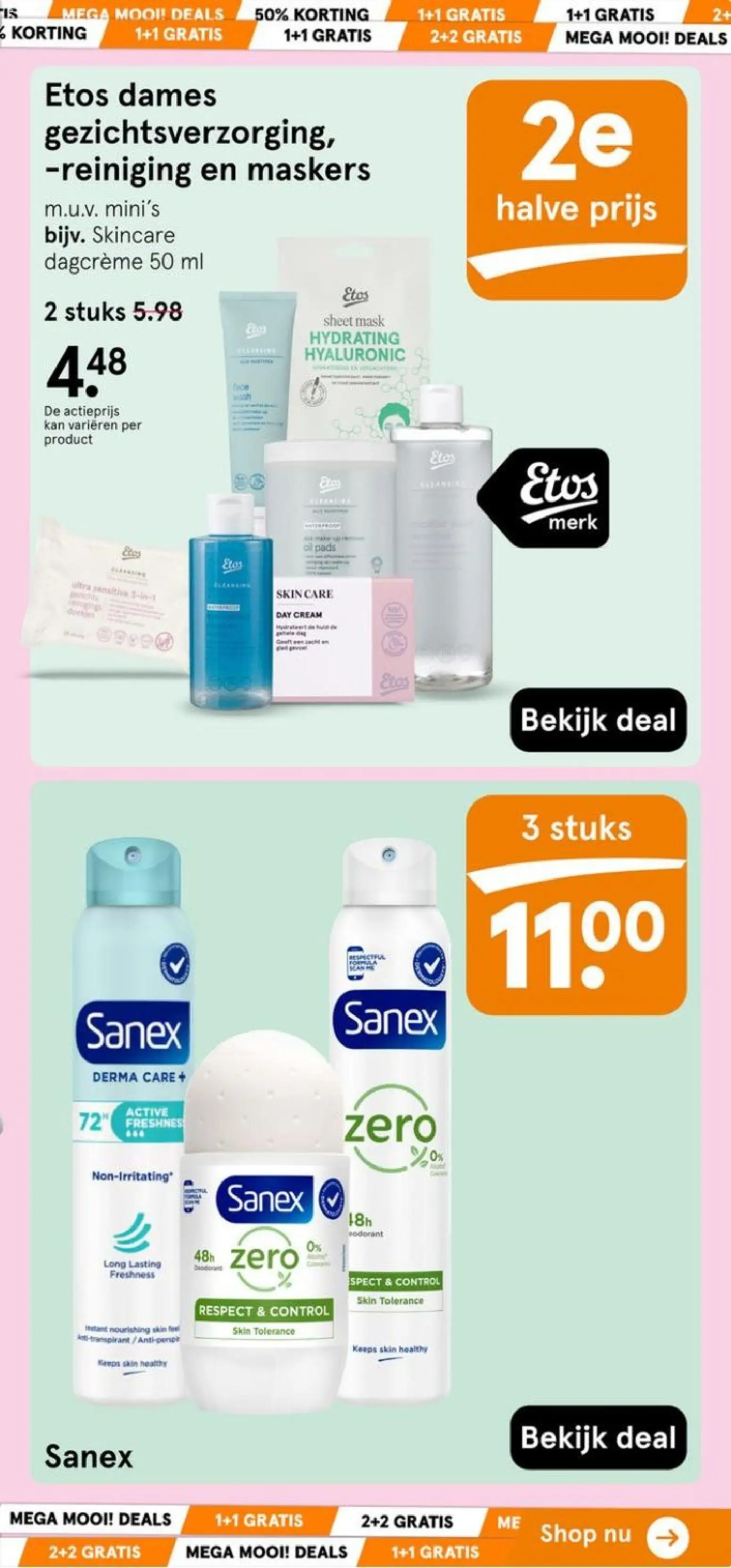{H1} | Pagina: 15 | Producten: Deodorant, Kan, Pads
