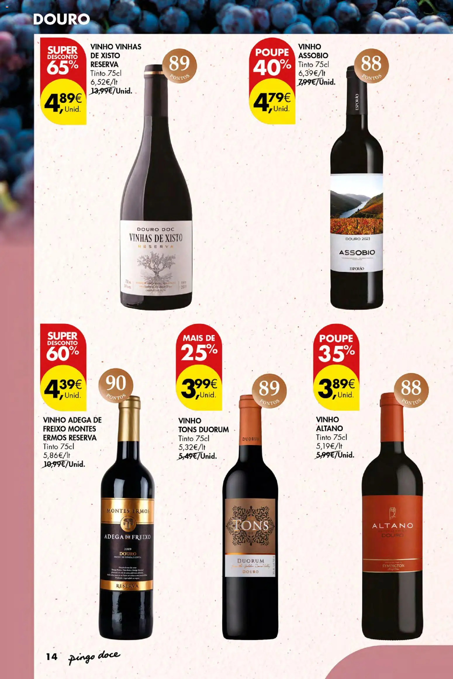 Pingo Doce Vinhos e Sabores de Portugal Açores │ válido de 17/09/2026 | Página: 14 | Produtos: Vinho