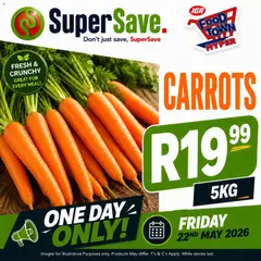 Super Save specials catalogue – valid from 22.05.2026