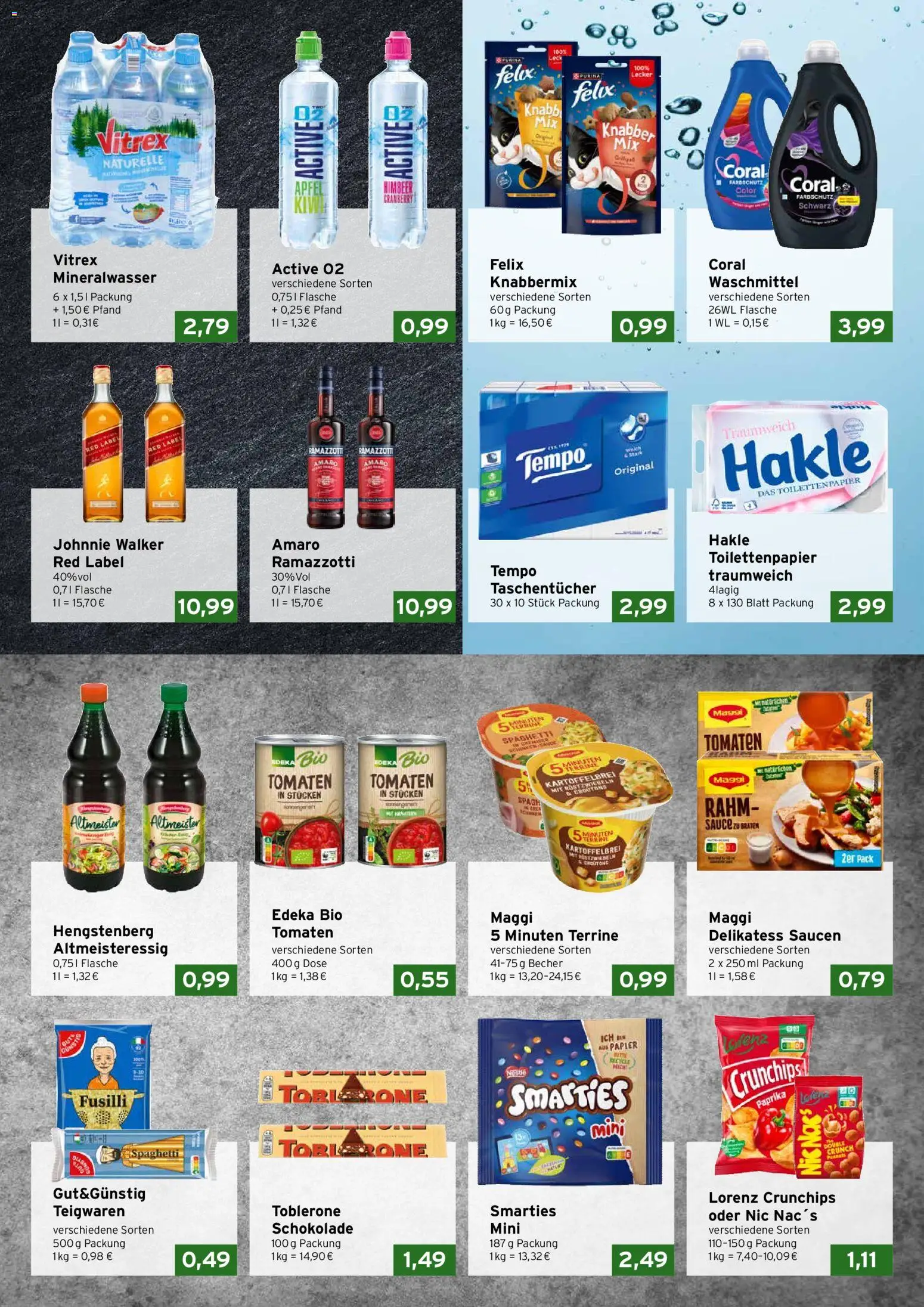 CAP Markt Prospekt – gültig ab 26.05.2026 | Seite: 3 | Produkte: Smarties, Tomaten, Tempo, Lorenz crunchips
