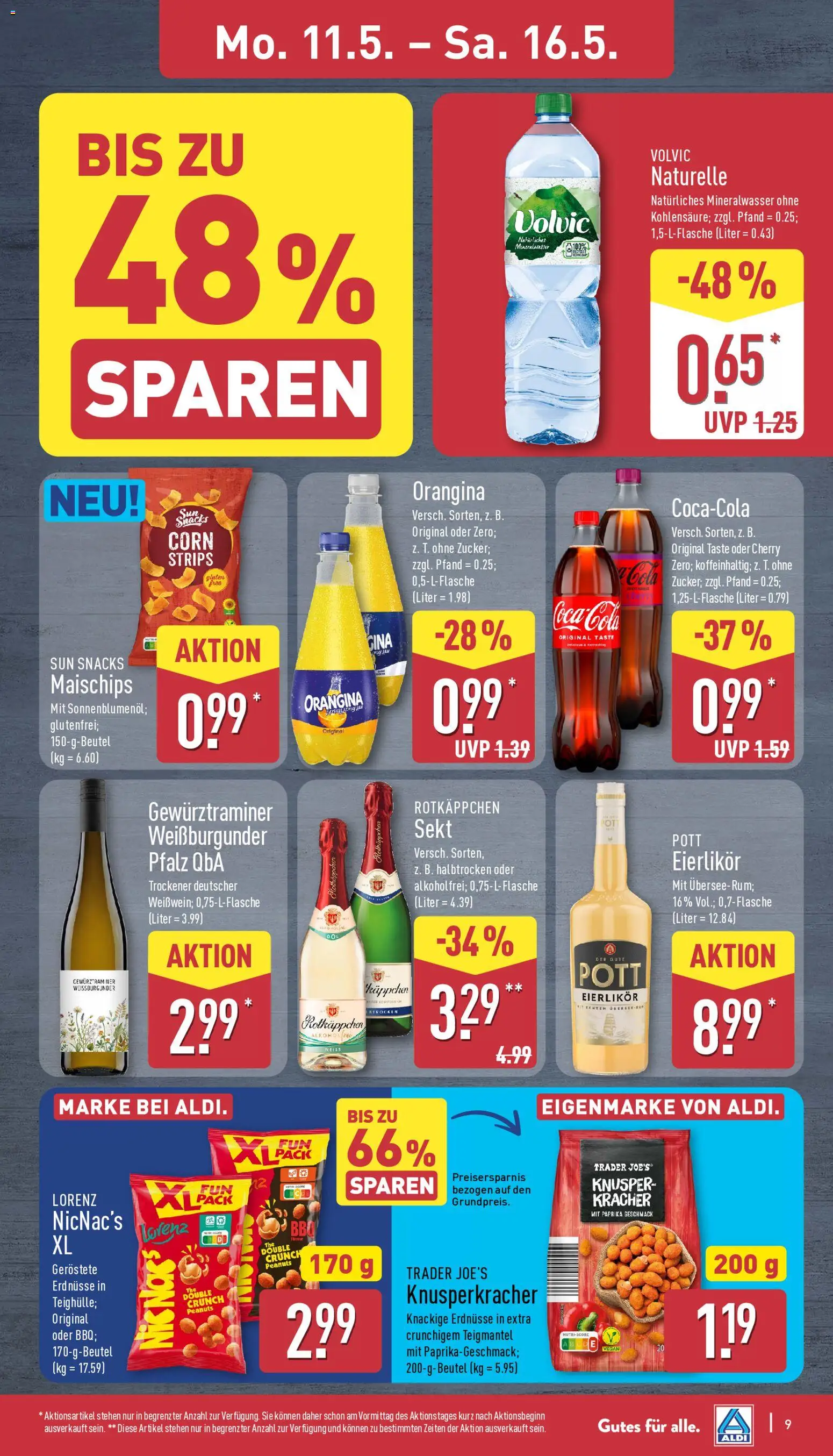 Aldi Prospekt 	 – gültig ab 11.05.2026 | Seite: 9