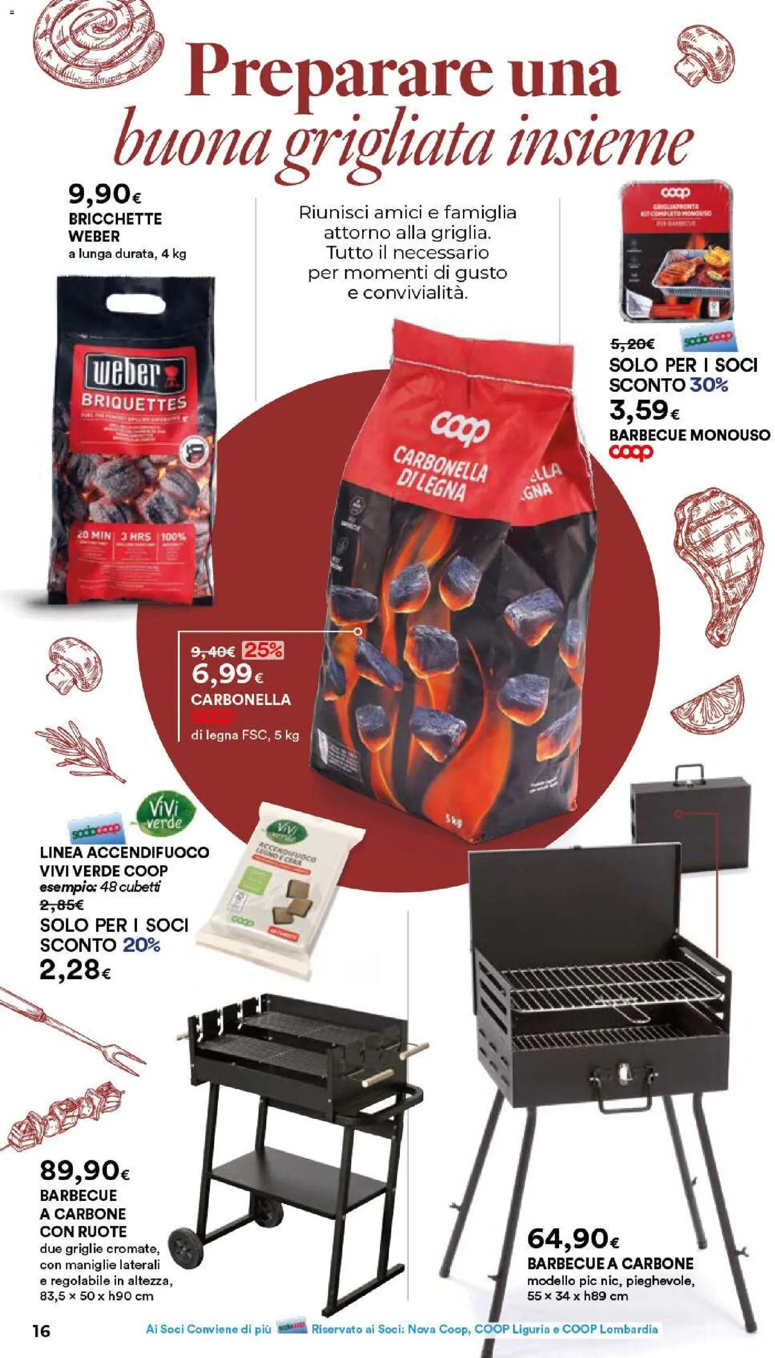 Volantino Ipercoop del 07.05.2026 | Pagina: 16 | Prodotti: Barbecue