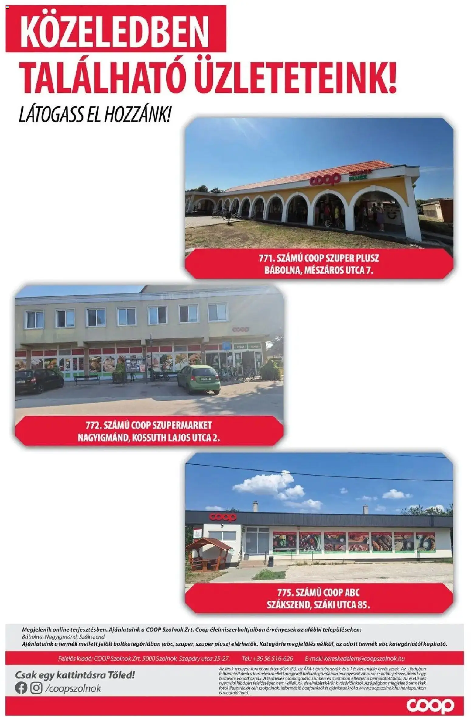 COOP Szolnok akciós ujság - amely érvényes a következő dátumtól: 04.06.2026 | Oldal: 6