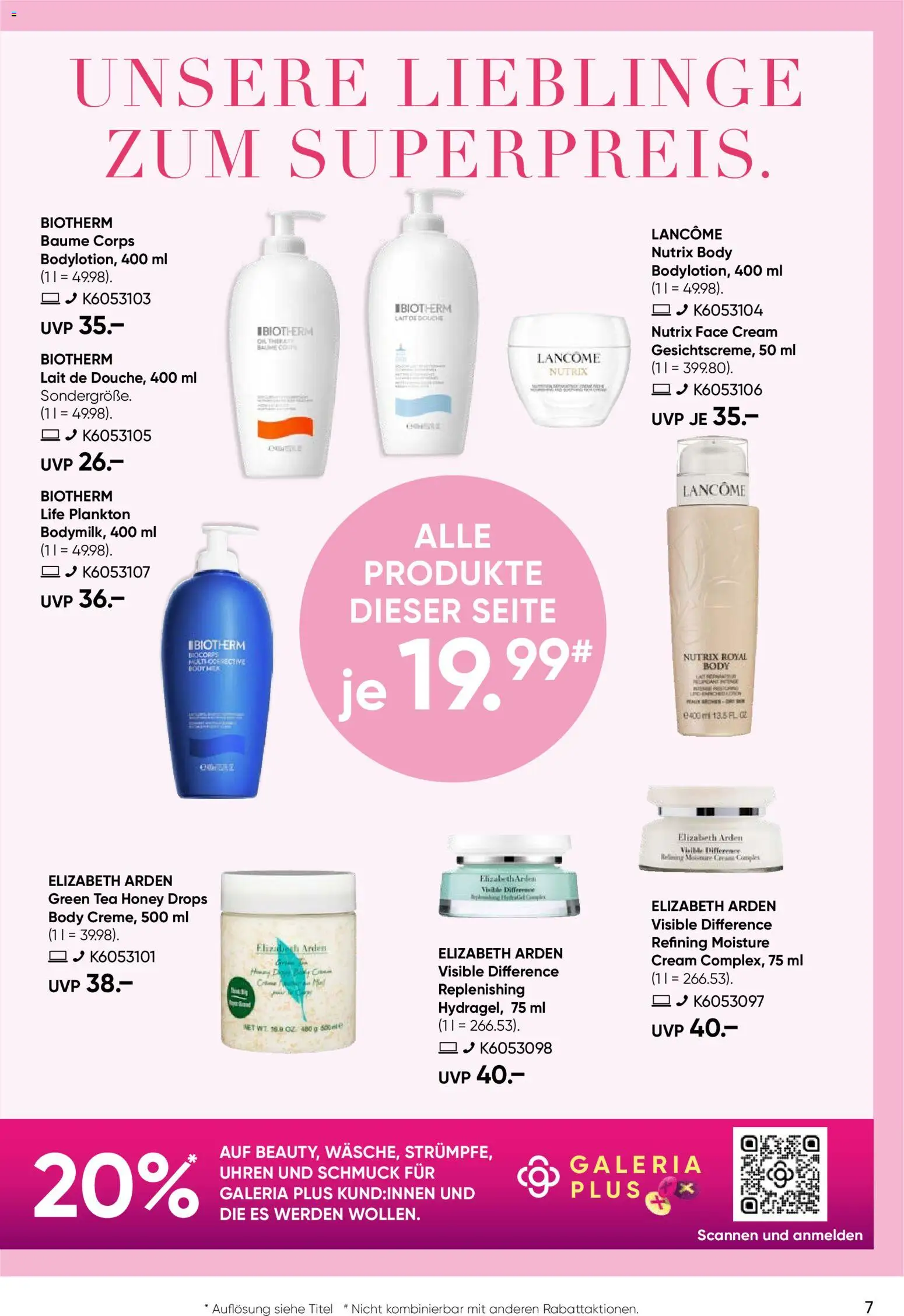 Galeria Karstadt Kaufhof Prospekt – gültig ab 28.09.2026 | Seite: 7