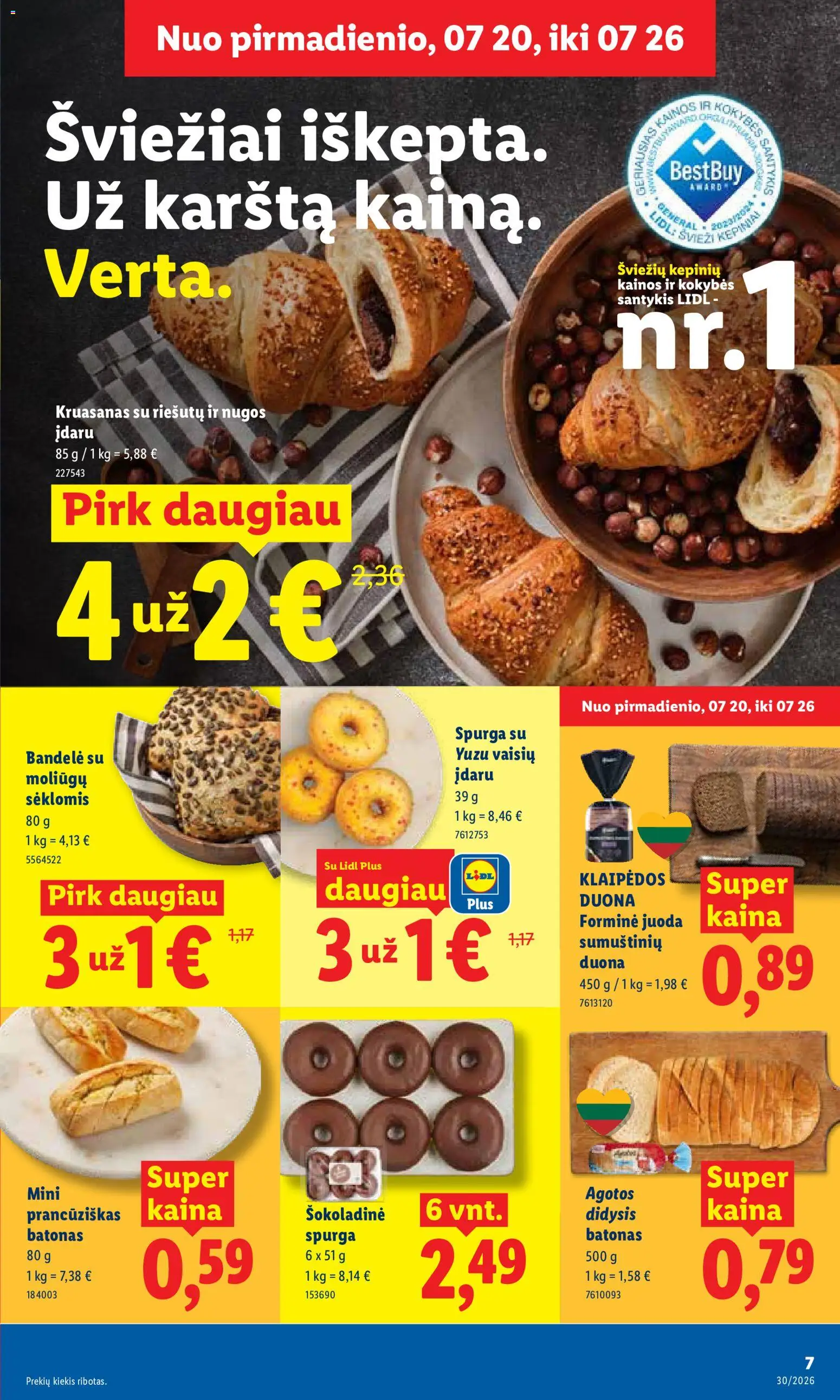 LIDL akcijos nuo 2026.07.20 | Puslapis: 7