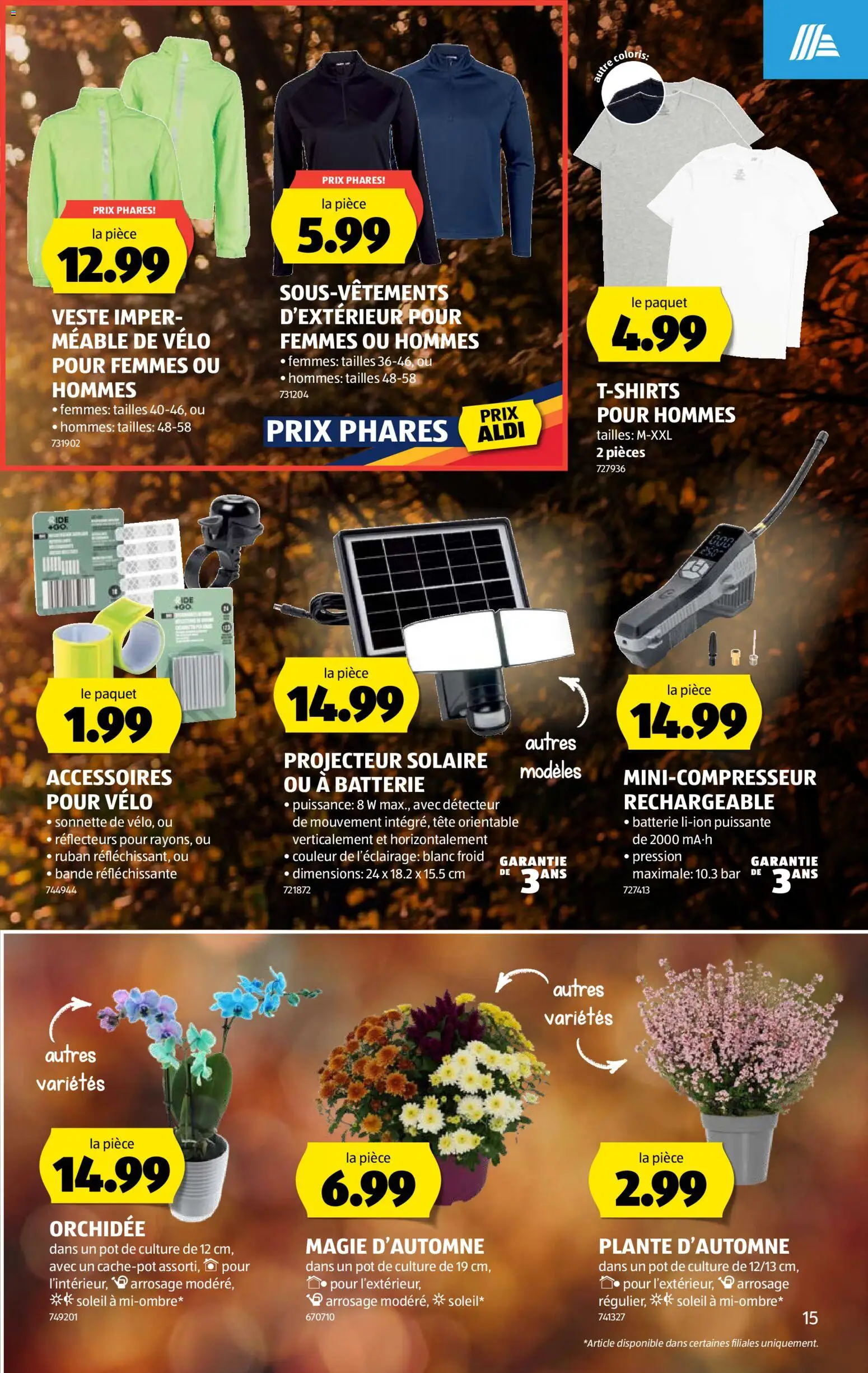 Aldi aktionen FR – gültig ab 10.09.2026 | Seite: 15 | Produkte: Batterie, Fall