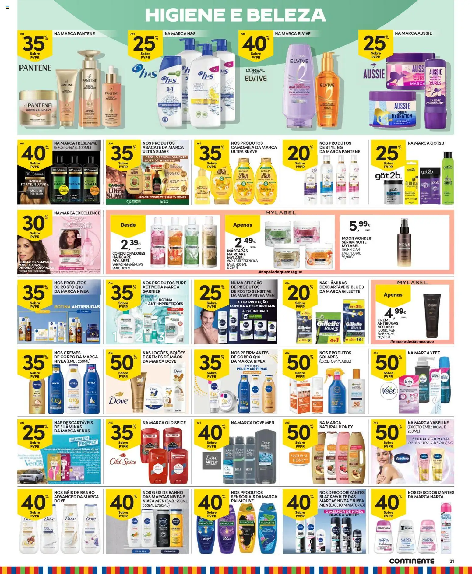 Continente Madeira │ válido de 09.06.2026 | Página: 21 | Produtos: Shampoo, Sérum, Banho, Abacate