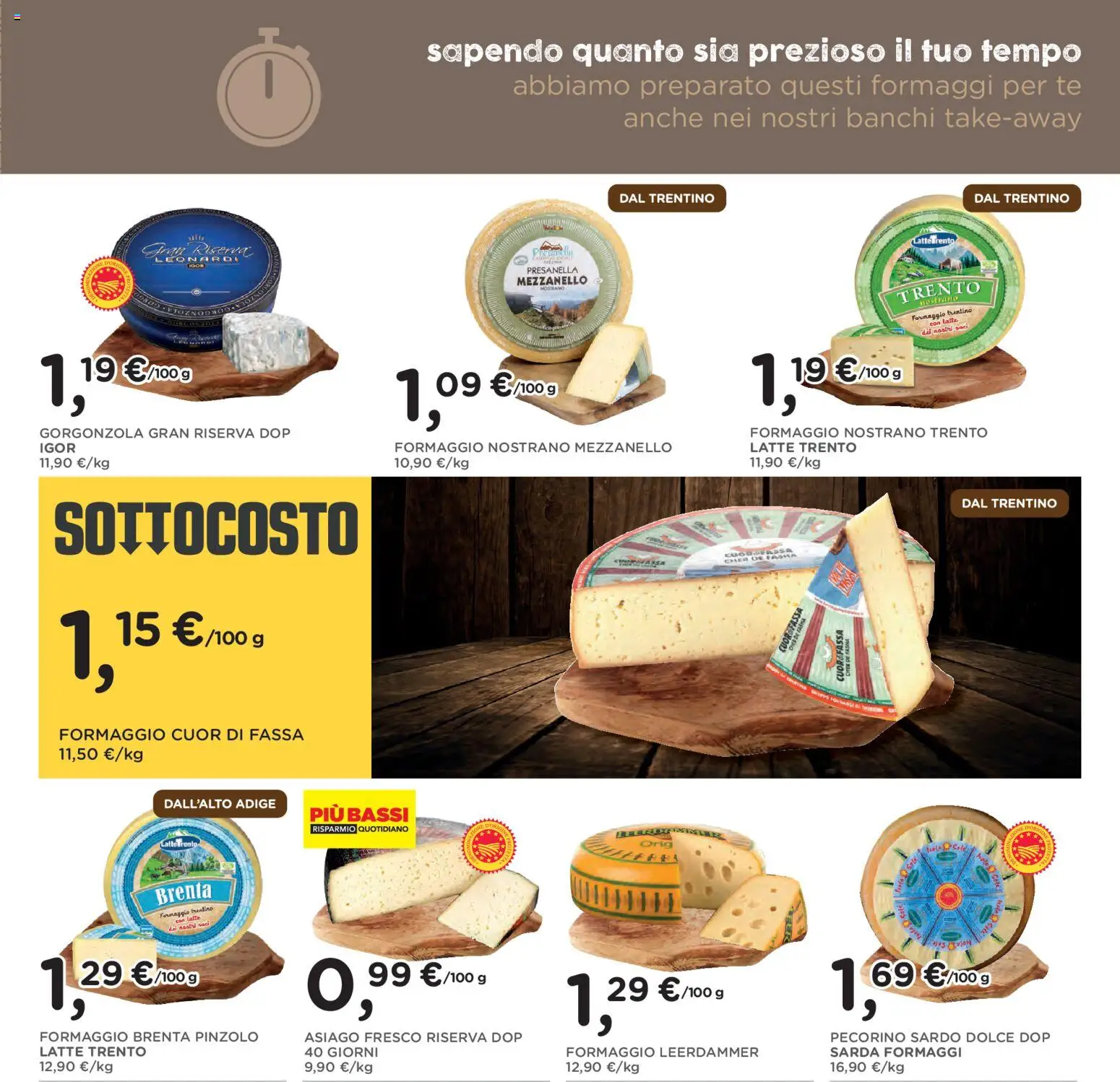 Volantino Poli del 28/10/2026 | Pagina: 5 | Prodotti: Sale, Latte, Formaggio, Gorgonzola