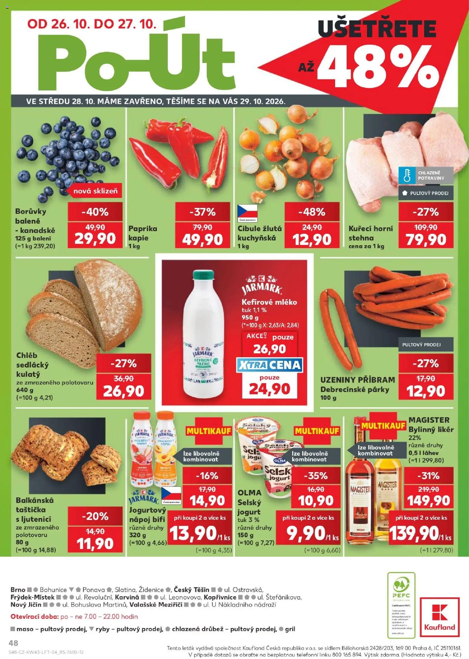 Kaufland leták - Brno od 21.10.2026 | Strana: 48