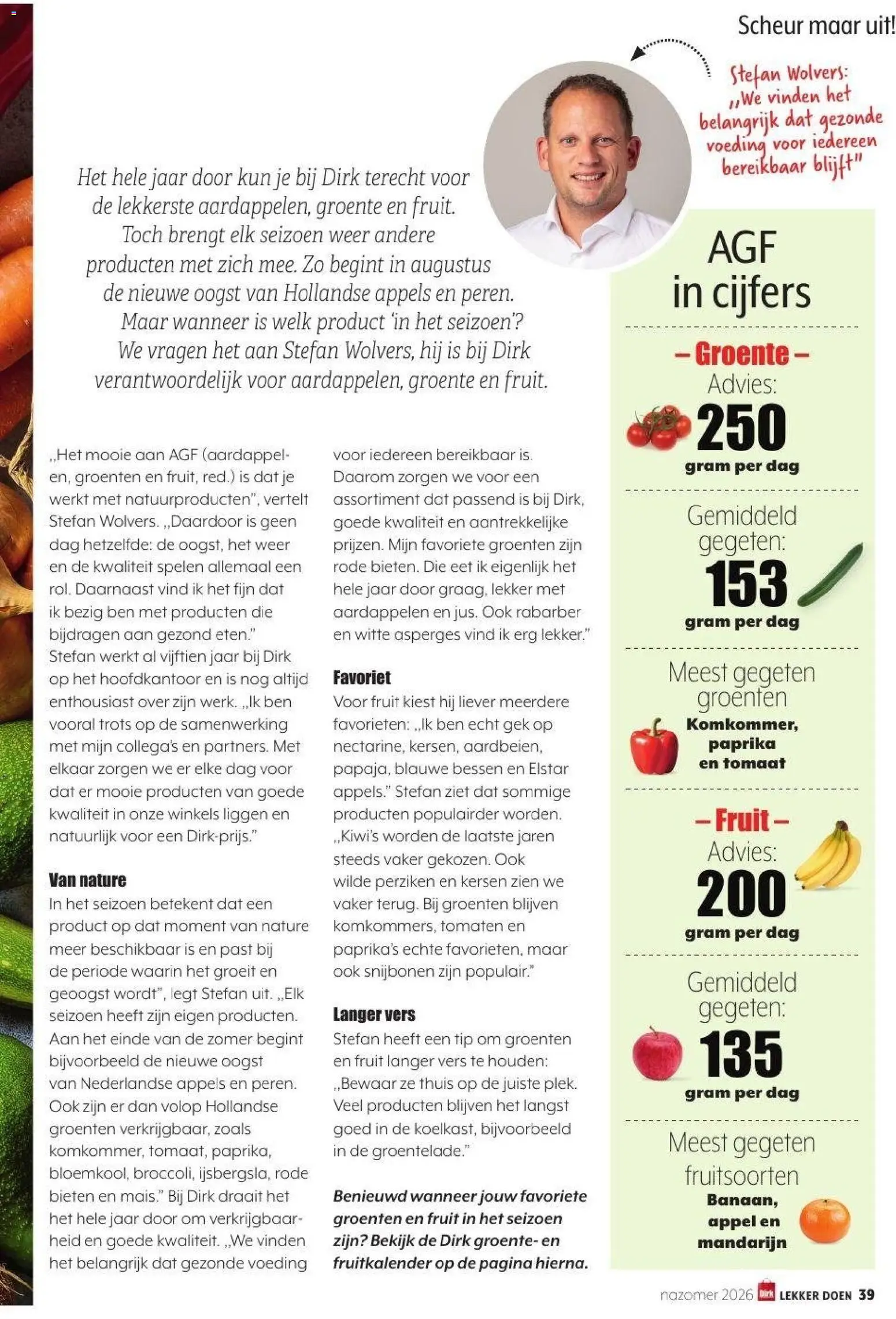 {H1} | Pagina: 39 | Producten: Mandarijn, Aardappel, Paprika, Groenten