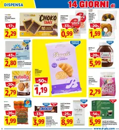 Anteprima del volantino D Più volantino valido a partire dal 22/06/2026 | Pagina: 8 | Prodotti: Crema, Tè, Latte, Caffè in grani