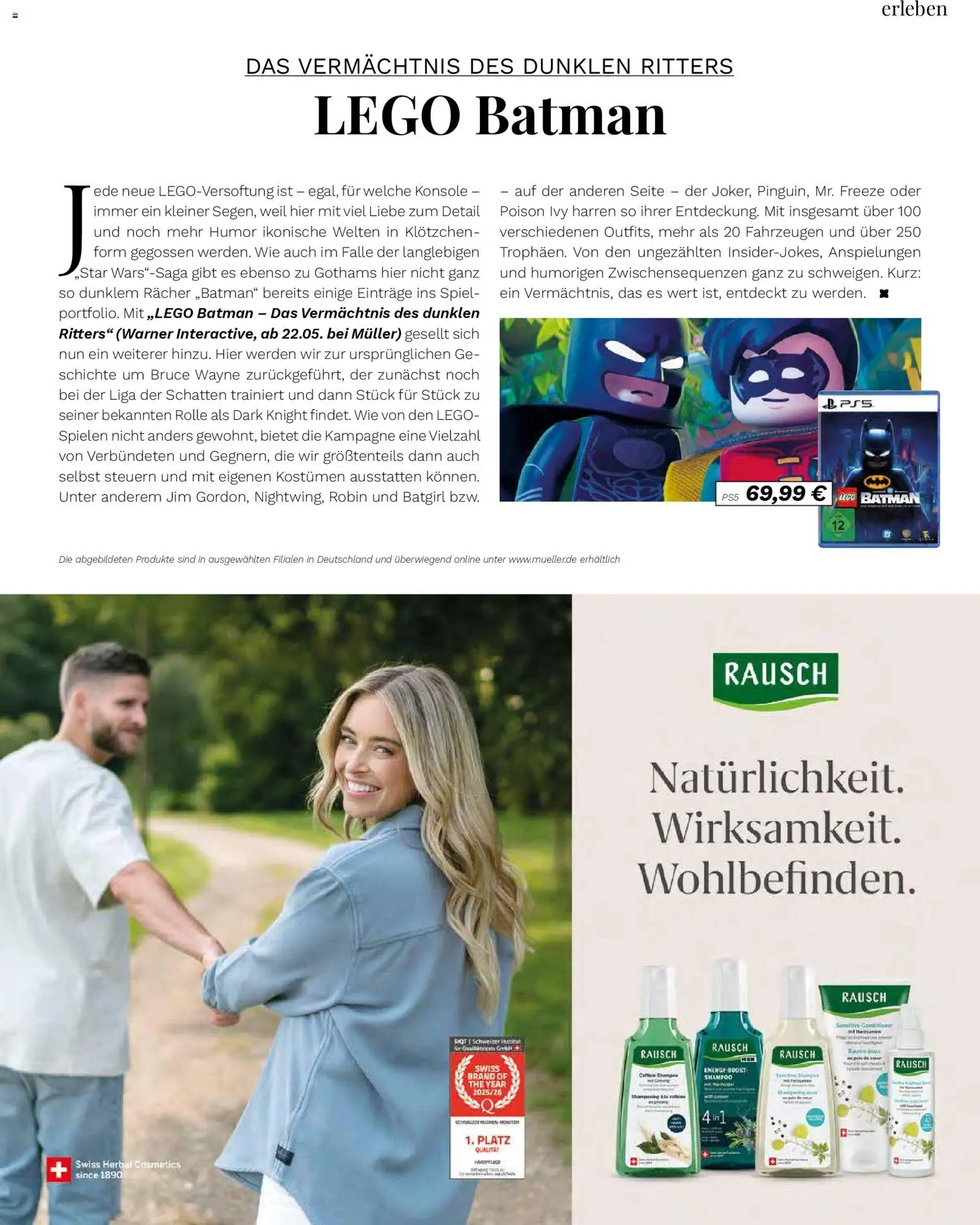 Müller Lifestyle – gültig ab 05.05.2026 | Seite: 63 | Produkte: Spiel, Shampoo, Video