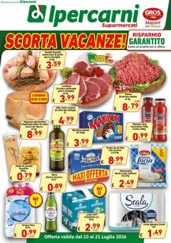 Anteprima del volantino Ipercarni volantino valido a partire dal 10/07/2026