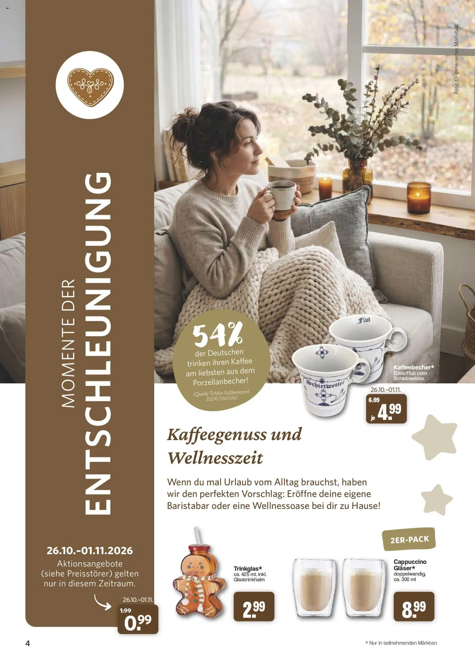 Famila Nordwest myTime November 2026 – gültig ab 26.10.2026 | Seite: 4 | Produkte: Kaffee