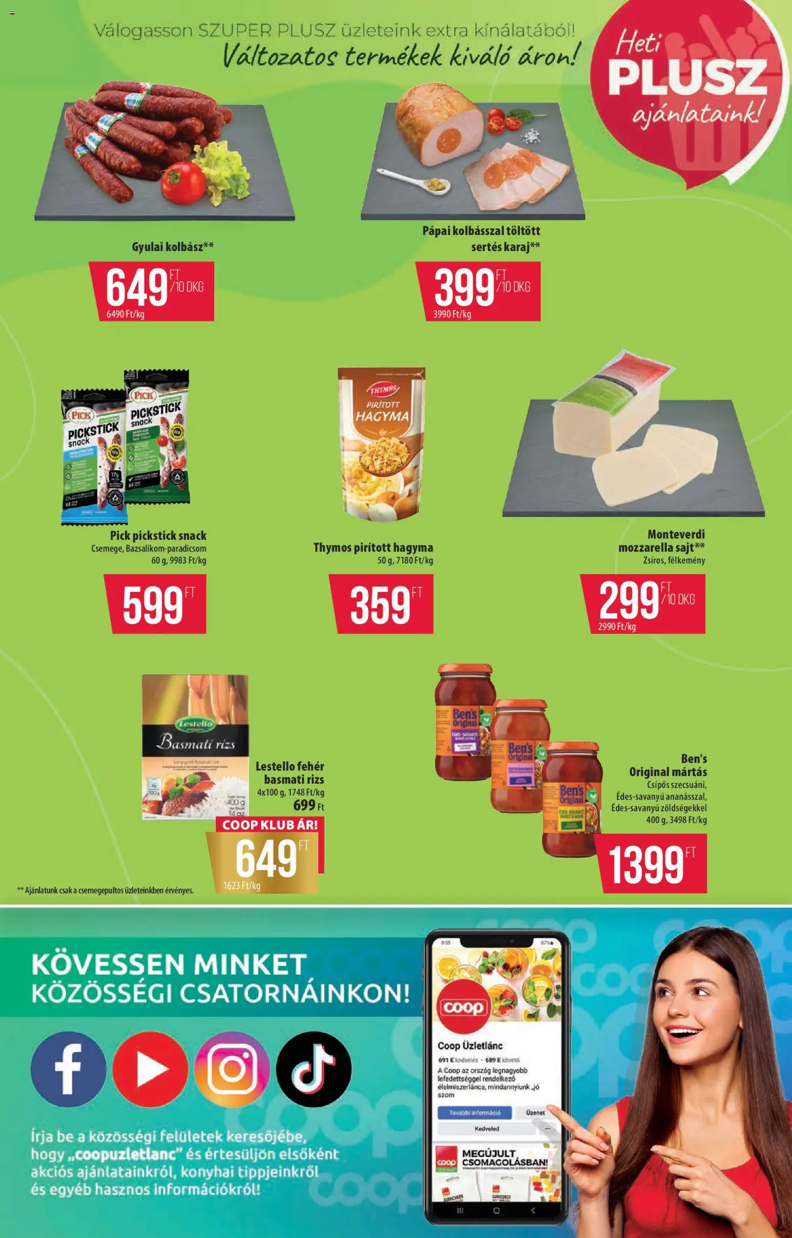 COOP akciós ujság - amely érvényes a következő dátumtól: 09.07.2026 | Oldal: 12