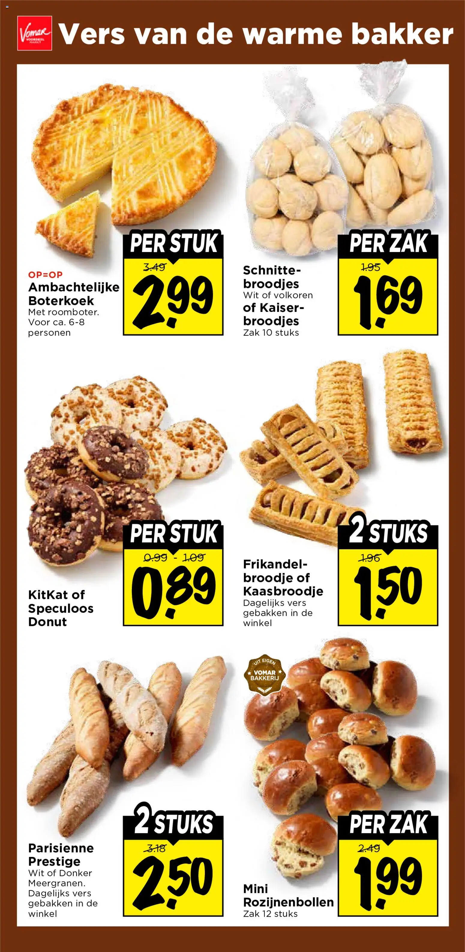 {H1} | Pagina: 19 | Producten: Zak, Bakkerij, Broodje, Broodjes