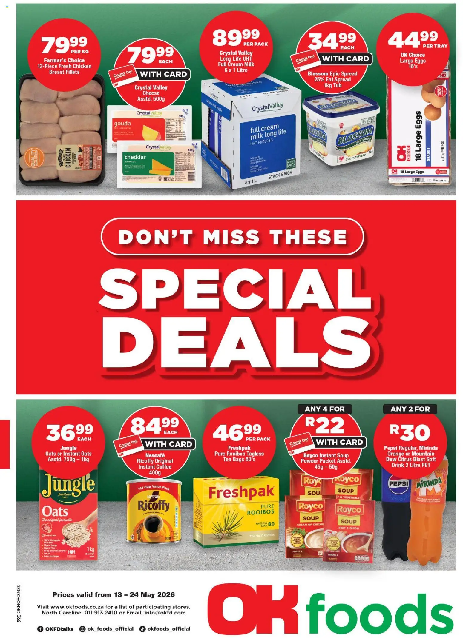 New OK Foods catalogue – valid from 13.05.2026 | Page: 1
