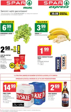 Pogląd oferty "Spar gazetka - Mini" - ważna od 26.08.2026