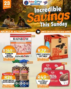 Take n Pay specials catalogue – valid from 23/08/2026