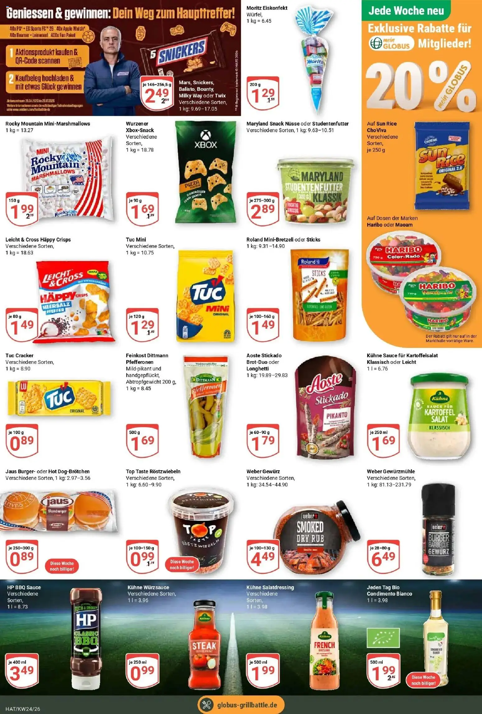 Globus Prospekt Hattersheim – gültig ab 08.06.2026 | Seite: 7 | Produkte: Top, Xbox, Burger, Nüsse