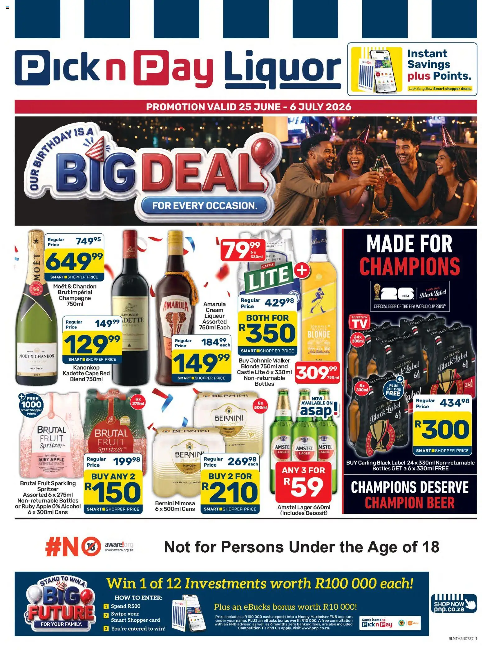 Pick n Pay Pick n Pay Liquor Specials Supermarkets Deals June 2026 — page 1 of 2