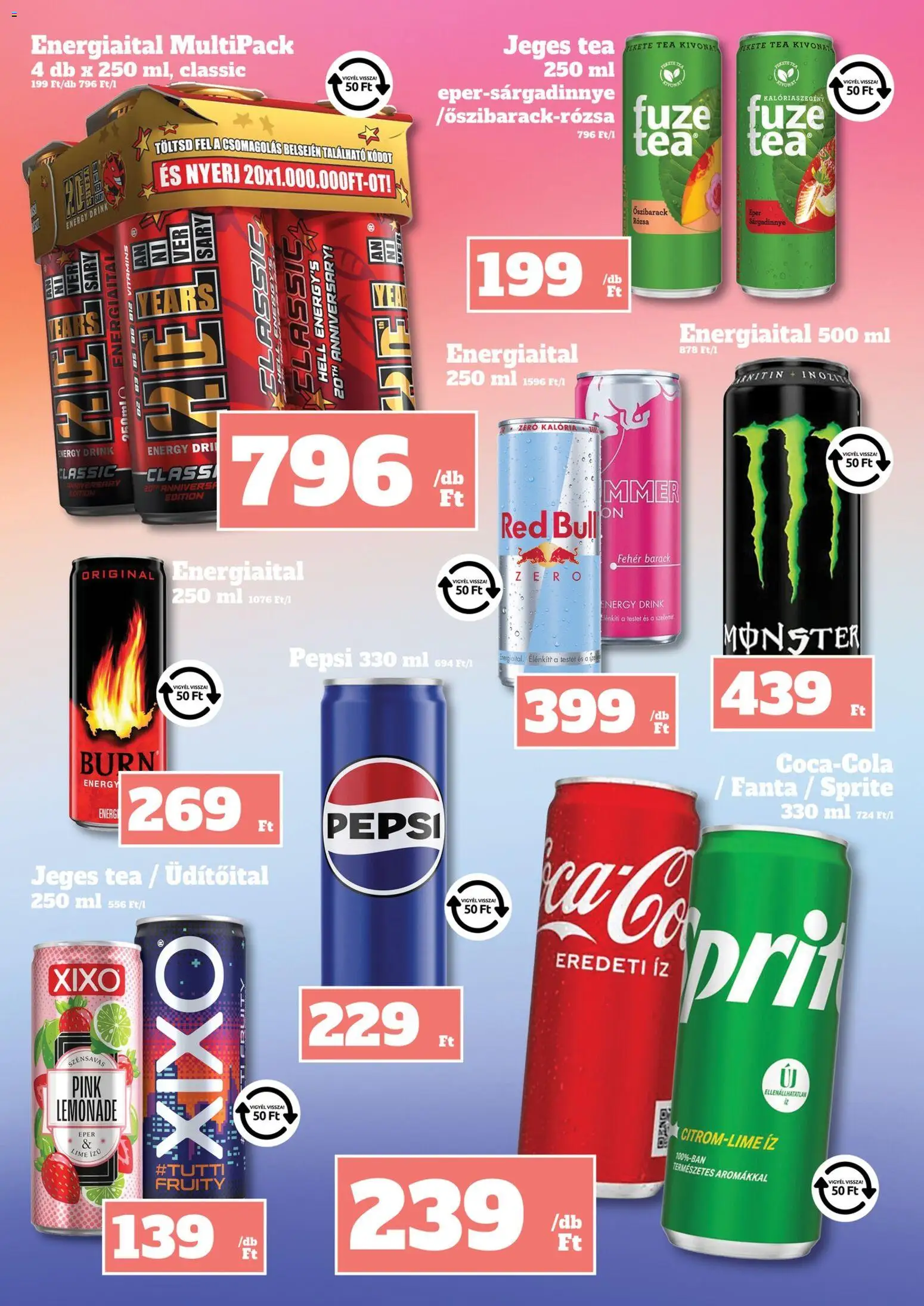 Family Diszkont akciós ujság - amely érvényes a következő dátumtól: 04.06.2026 | Oldal: 15 | Termékek: Fanta, Red bull, Eper, Sárgadinnye