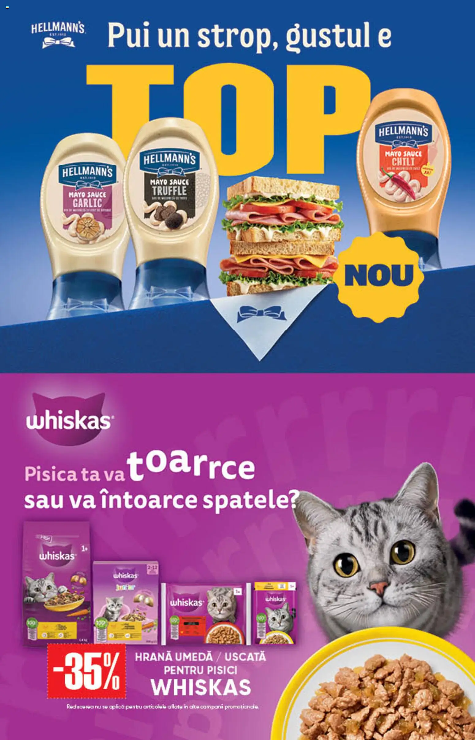 Noul catalog Profi – valabil de la 01.10.2026 | Pagină: 11 | Produse: Whiskas, Aplică, Pui