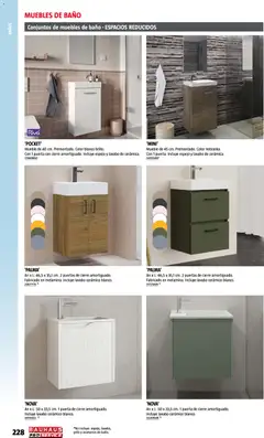 Vista previa Bauhaus ProService válido desde el 11/05/2026 | Página: 228 | Productos: Muebles, Lavabo, Baño, Espejo